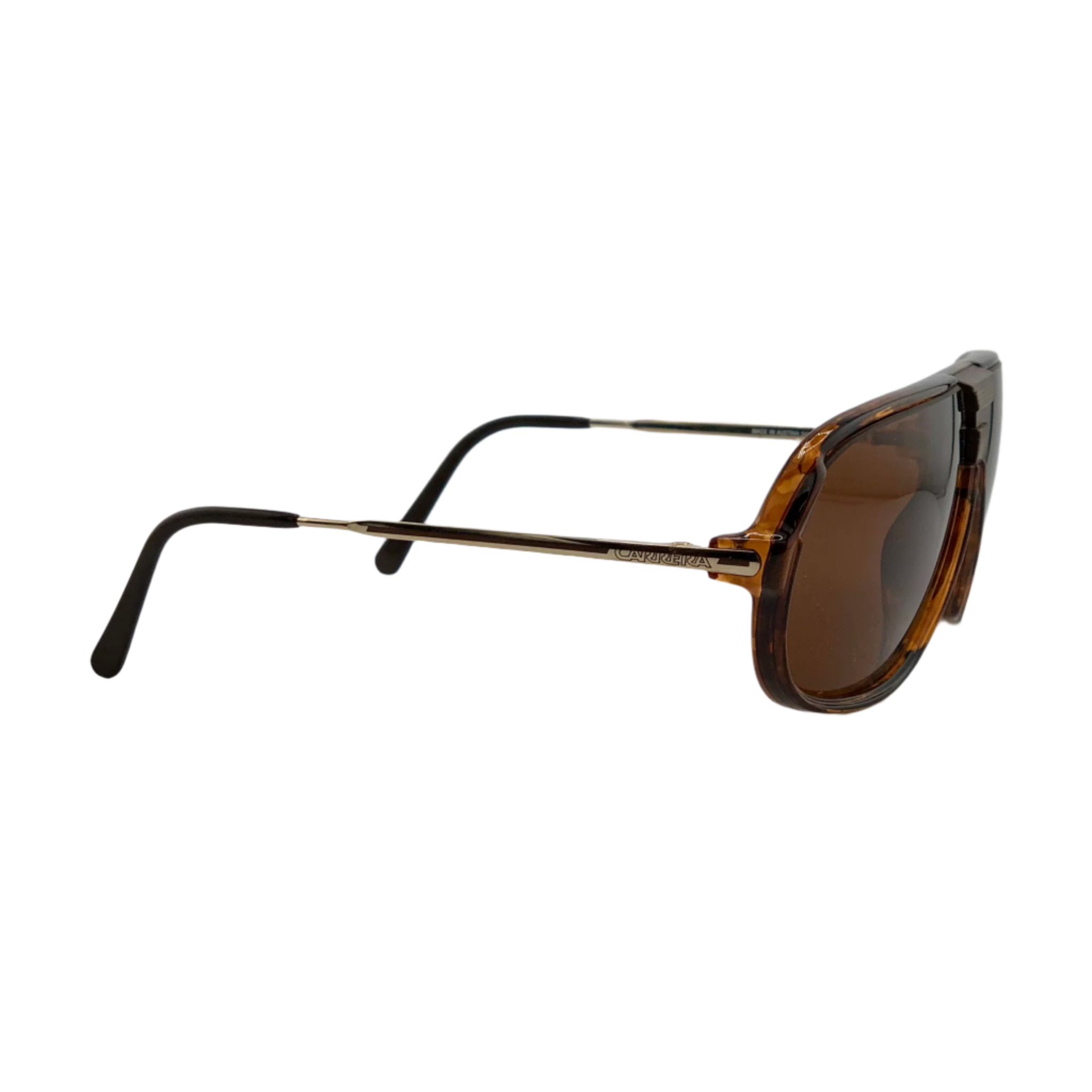  Brown-framed Carrera Aviator 5416 11 sunglasses with brown lenses, 100% UV protection, and Austrian made 