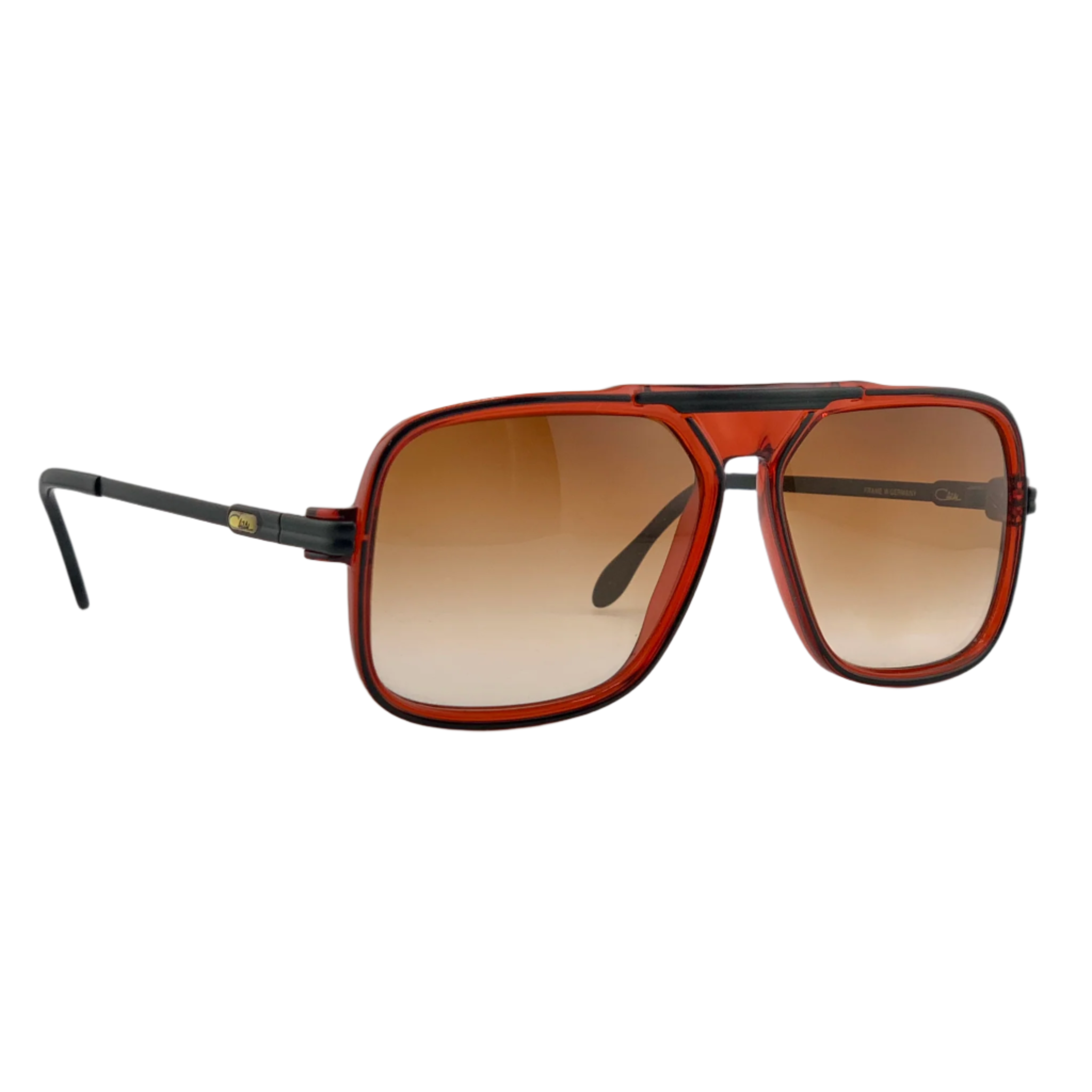 Unisex Cazal Navigator 630 Sunglasses with Brown Lenses