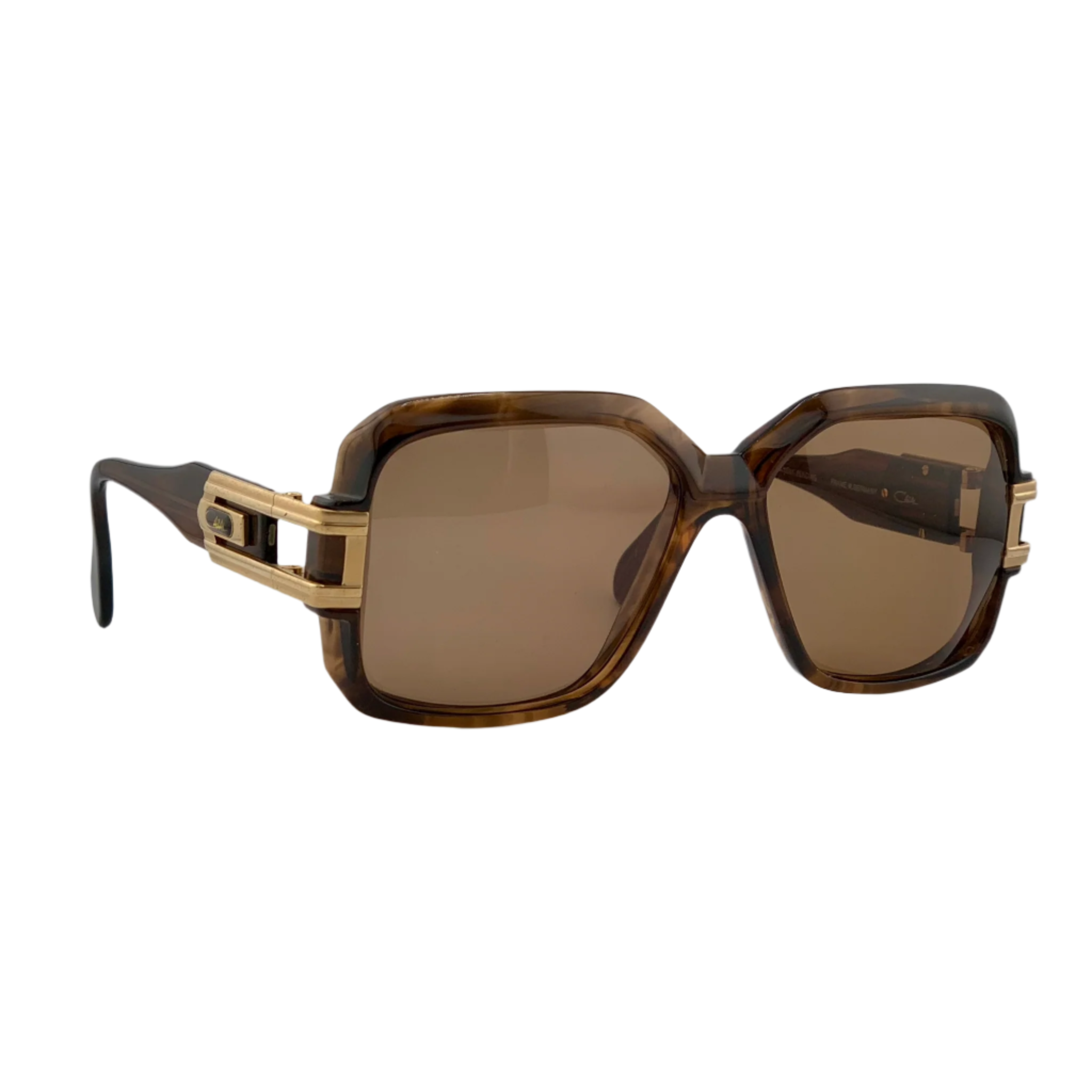 Brown frame Cazal Square 623 sunglasses