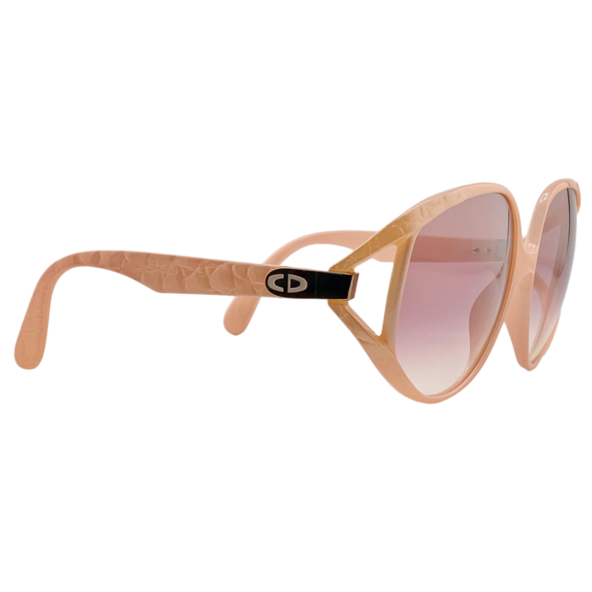 Christian Dior Round 2320 41 pink frame and pink lens sunglasses