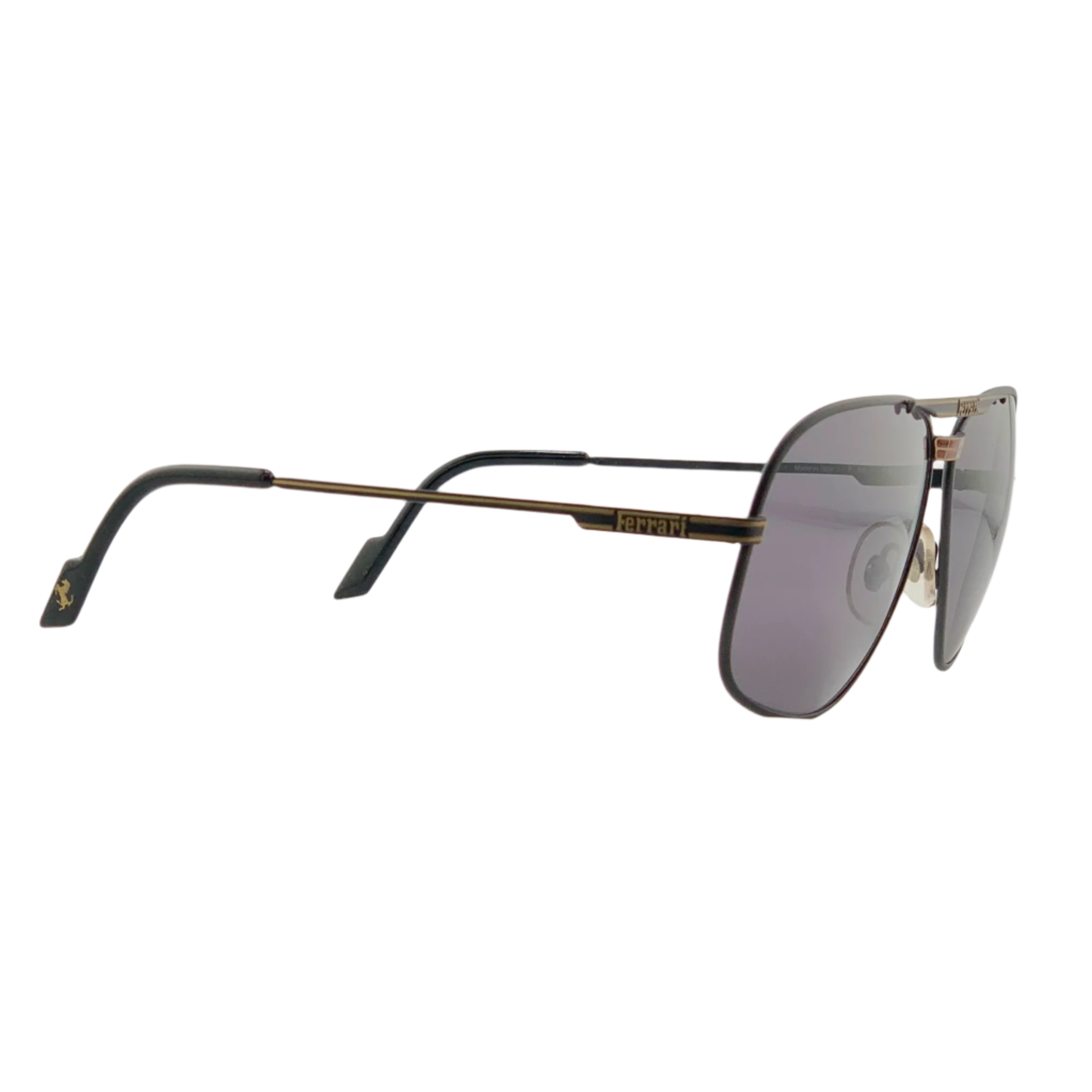  Sleek and stylish Ferrari Aviator F14 sunglasses with mirrored lenses