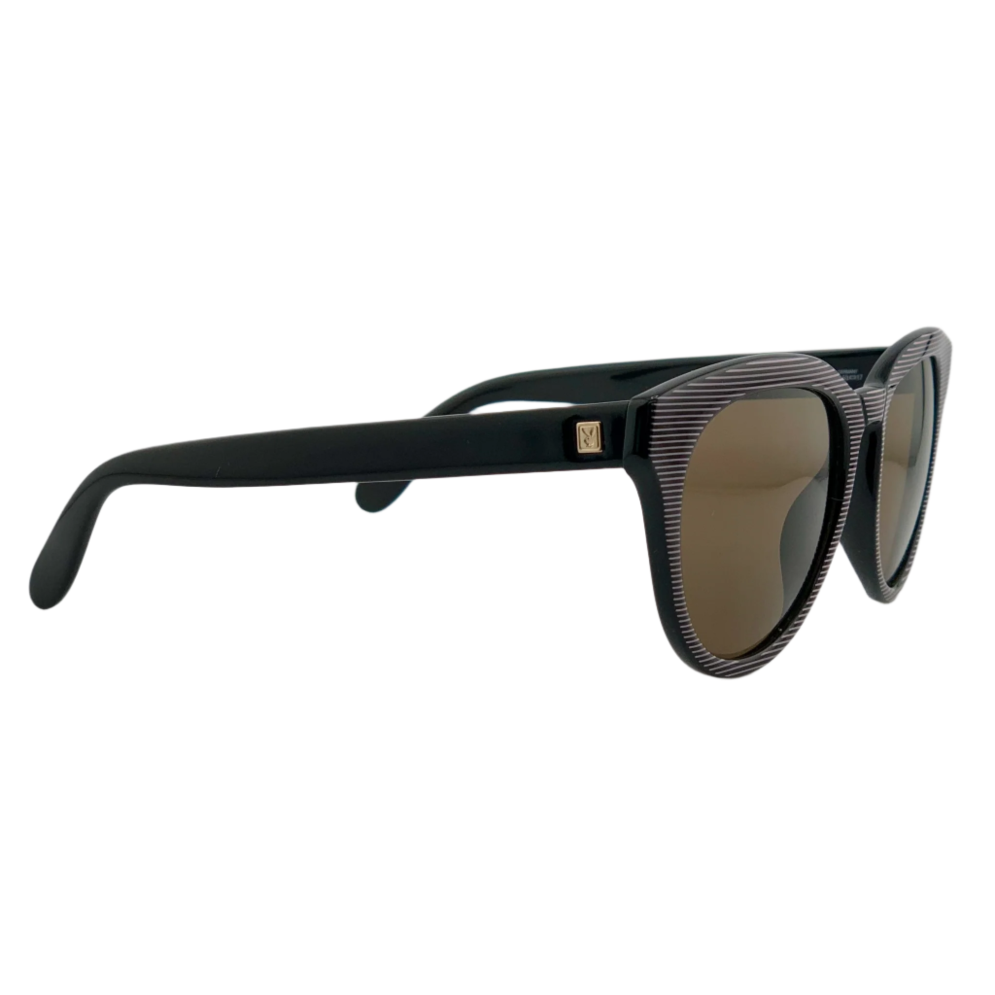 Black and gold Playboy Round 4671 98 sunglasses with stylish design