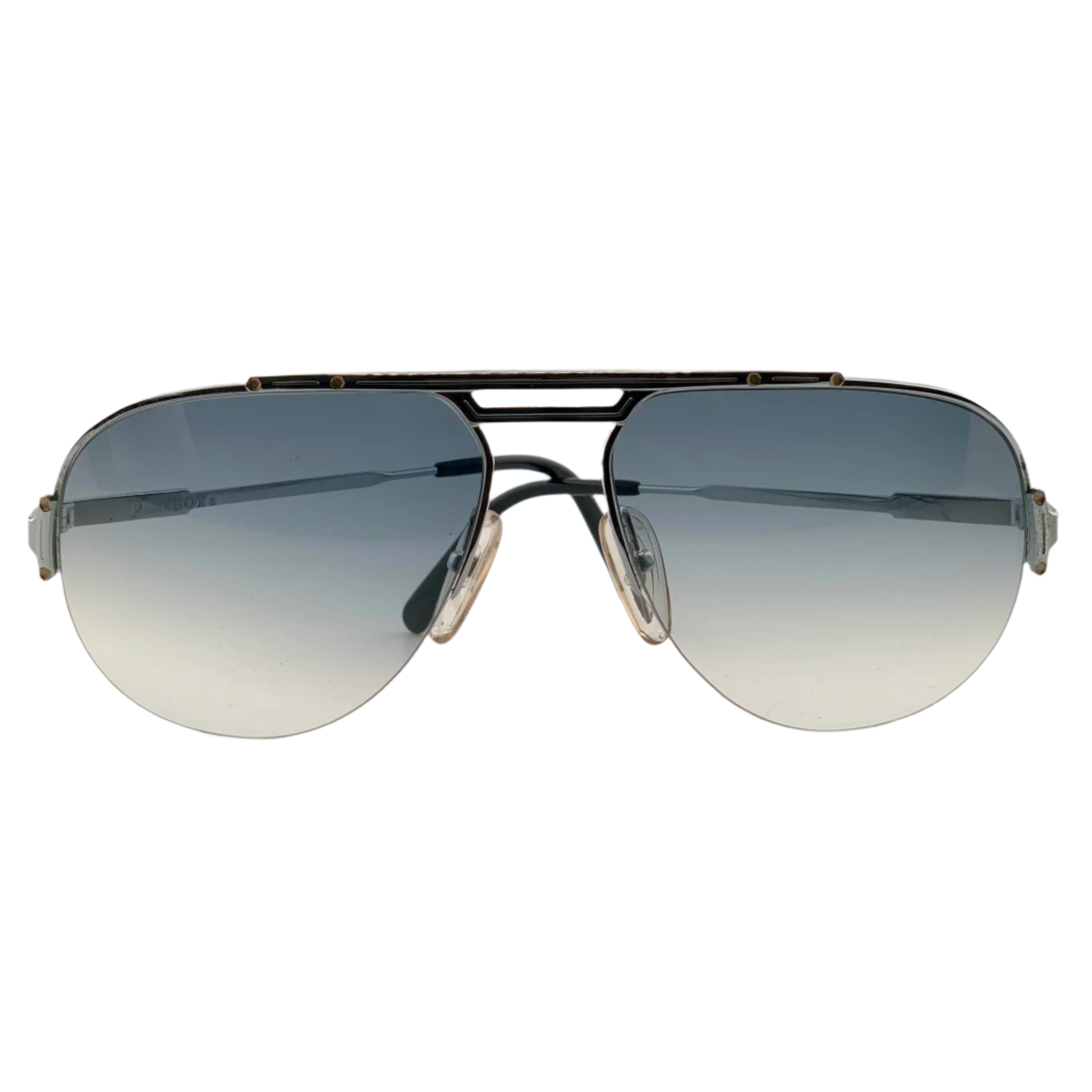 Black Playboy Aviator 4584 70 sunglasses with stylish gold accents and UV protection