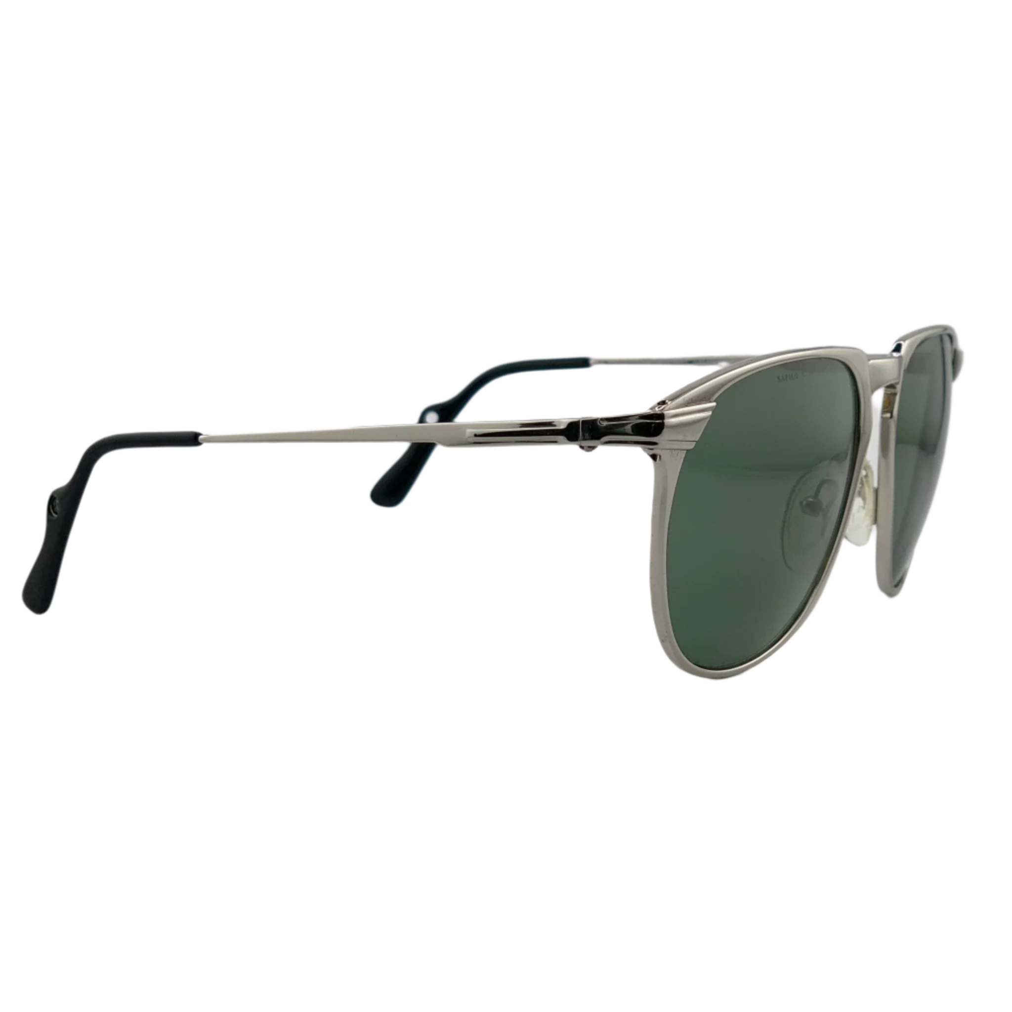 SAFILO ROUND 3630 sunglasses with black frames and polarized lenses for men