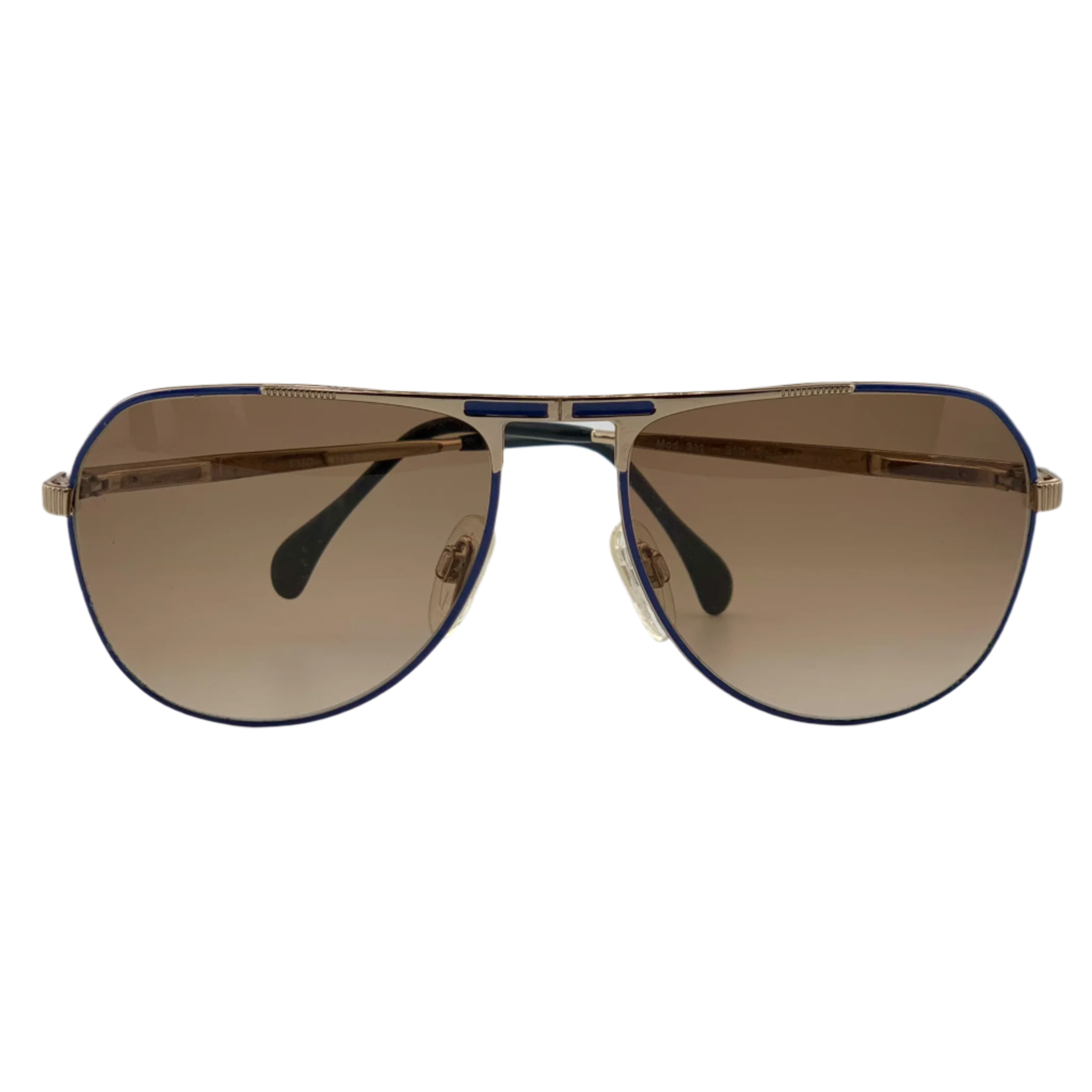 Menrad Aviator 311 310 sunglasses with gold and blue frame