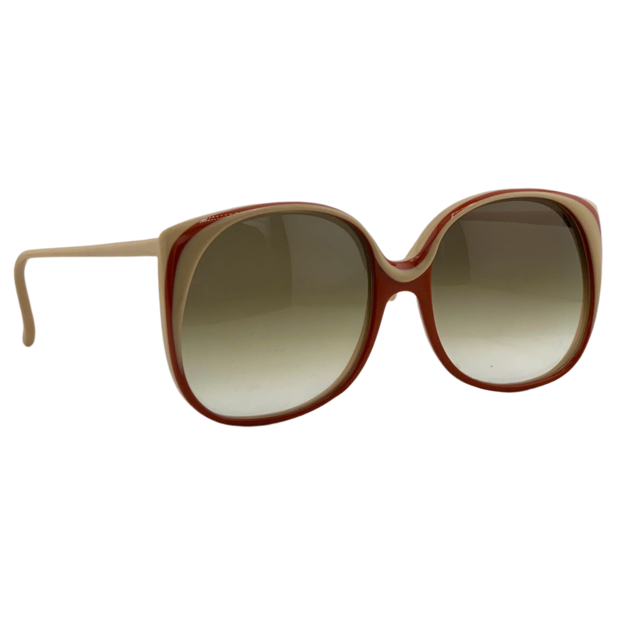 Brown Lens Linda Farrow Square Joanna Sunglasses Made in England