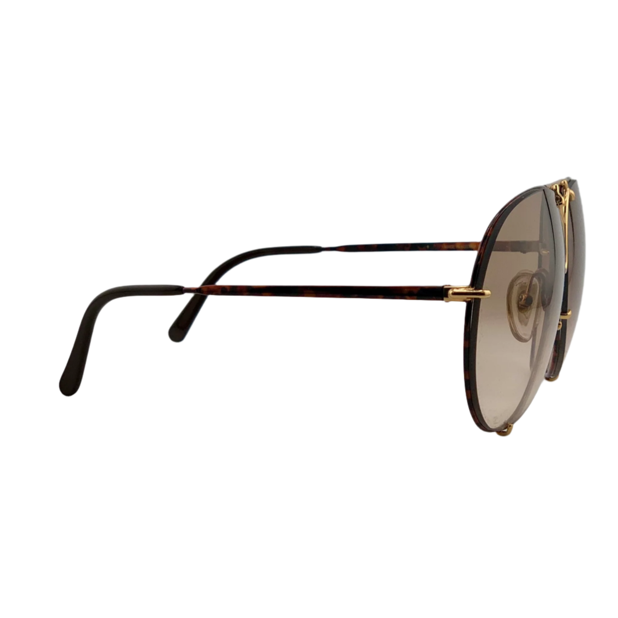 A close-up image of the sleek and stylish PORSCHE AVIATOR 5623 47 sunglasses with polarized lenses