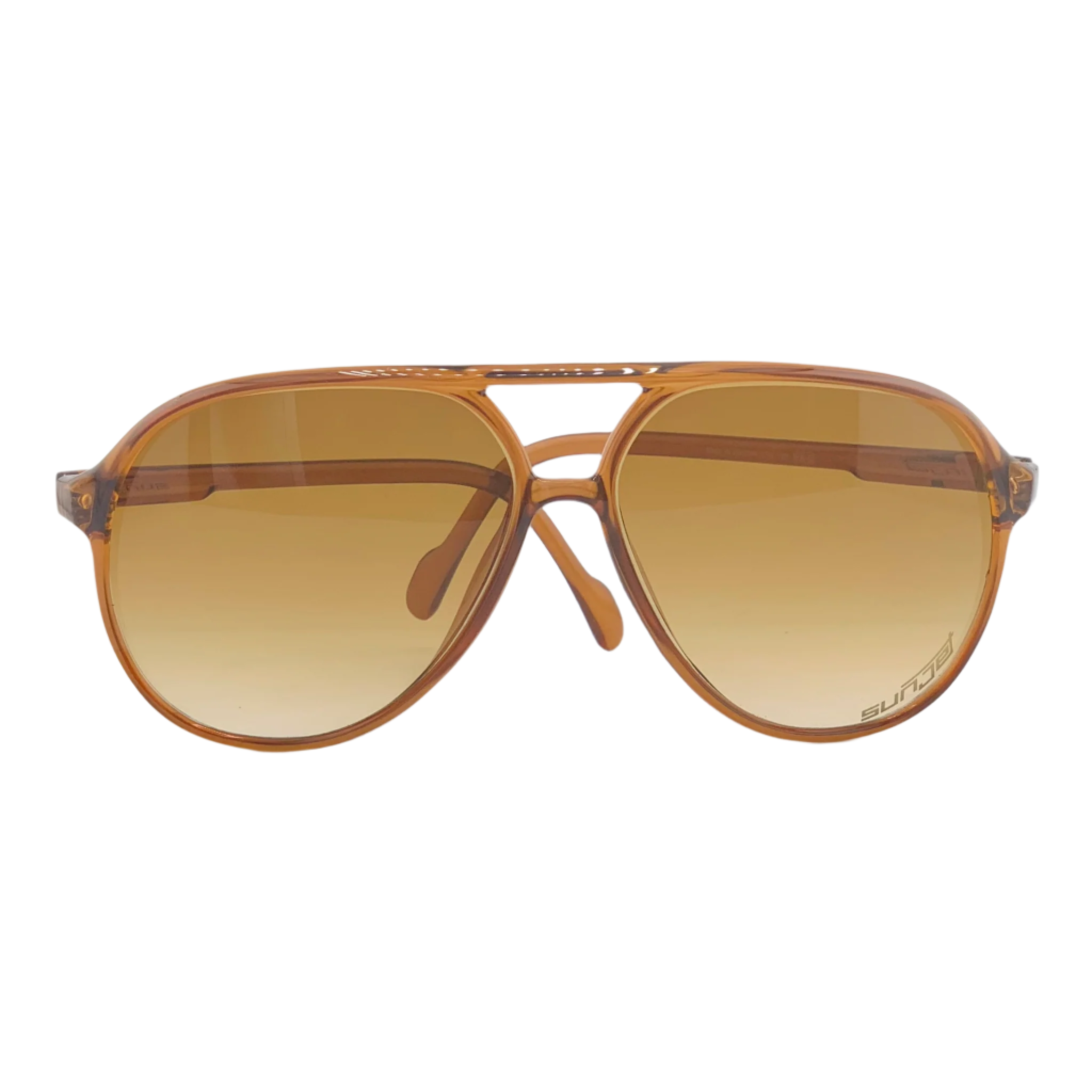 Black Carrera Aviator 5242 10 sunglasses with gold accents and gradient lenses