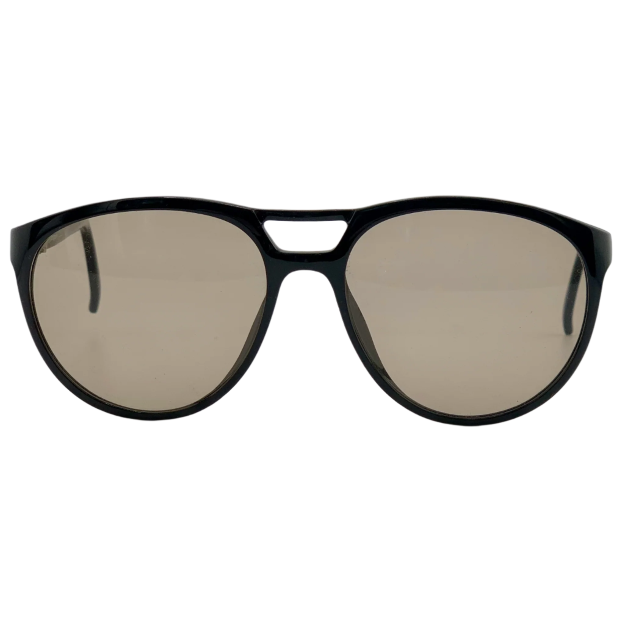 TERRI BROGAN AVIATOR 8681 90 Sunglasses with Black Lens and Gold Frames