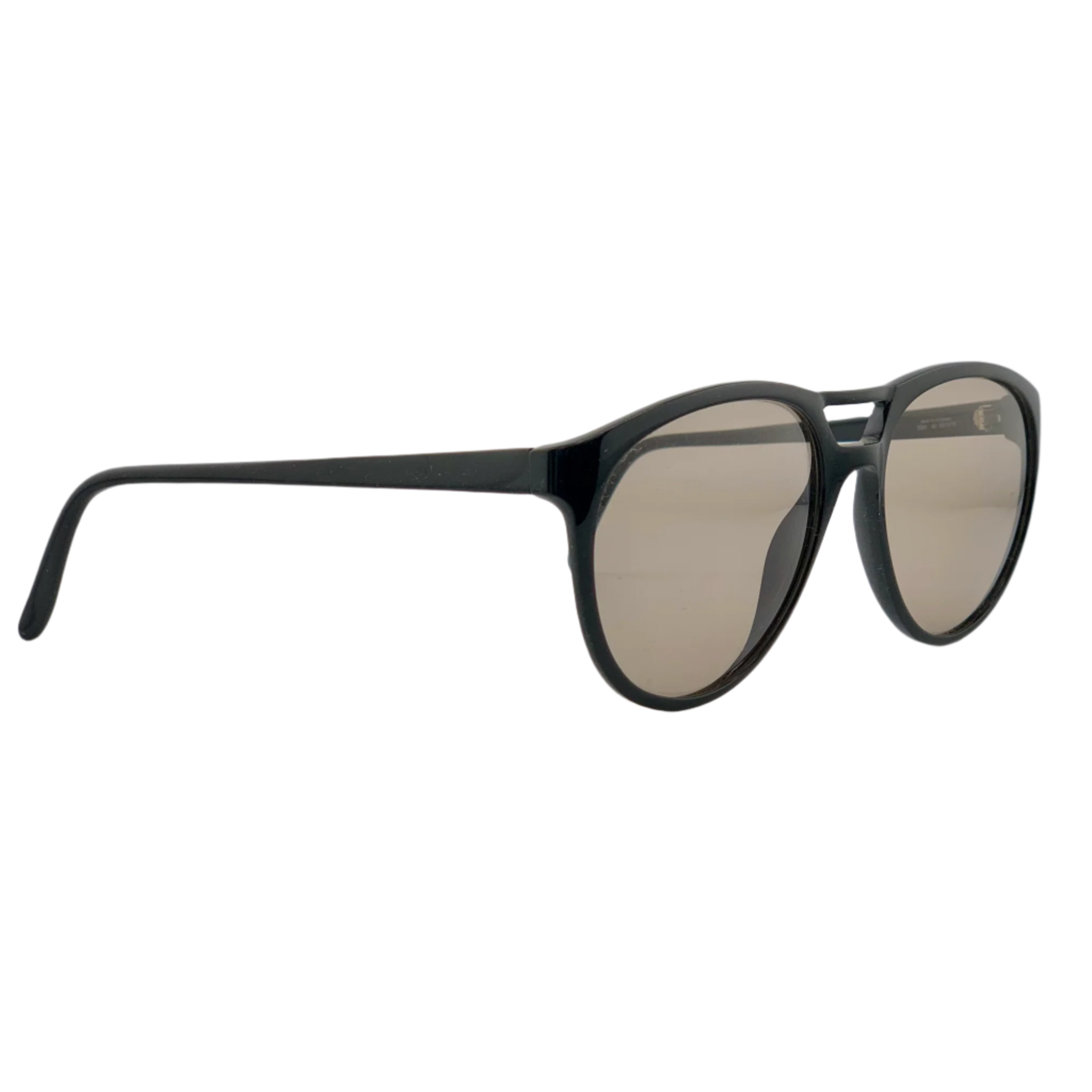 Brown TERRI BROGAN AVIATOR 8681 90 sunglasses with gold accents