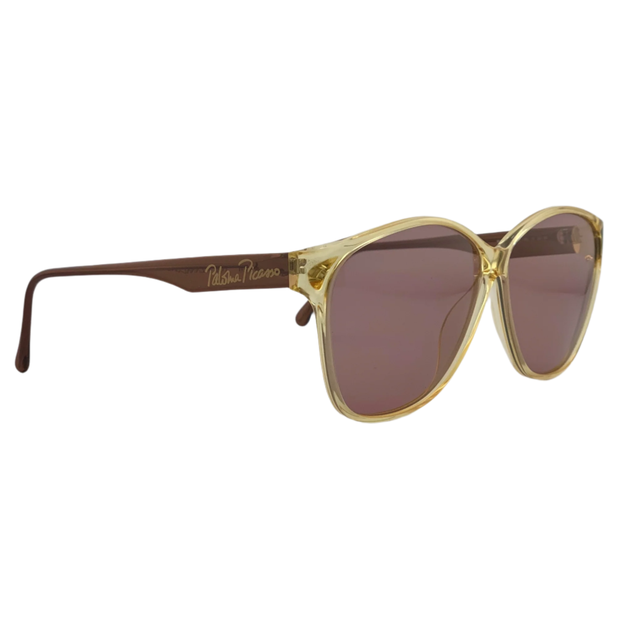Paloma Picasso Square 1465 70 sunglasses with square frames and black lenses