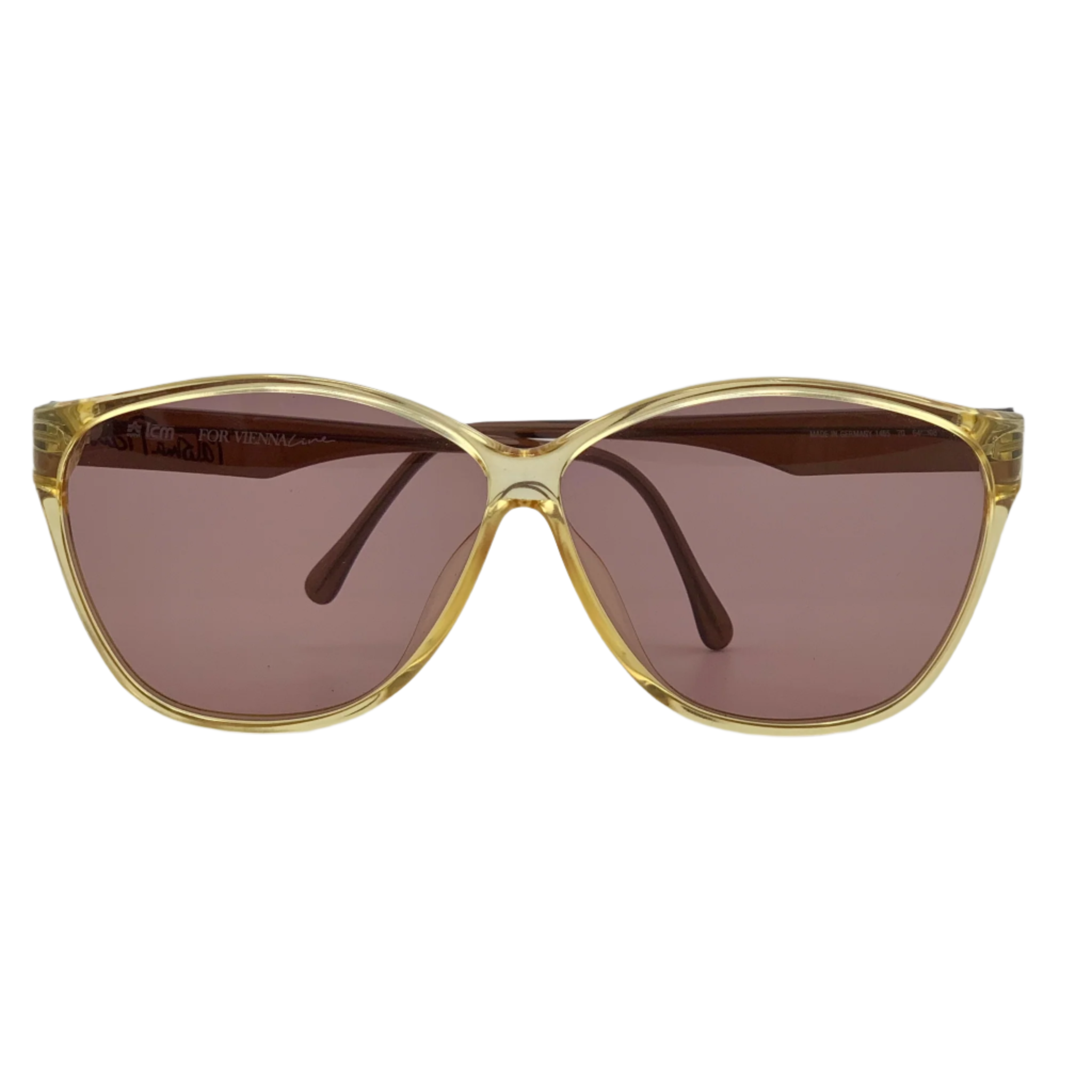 Black and gold PALOMA PICASSO SQUARE 1465 70 sunglasses with square frames and sleek design