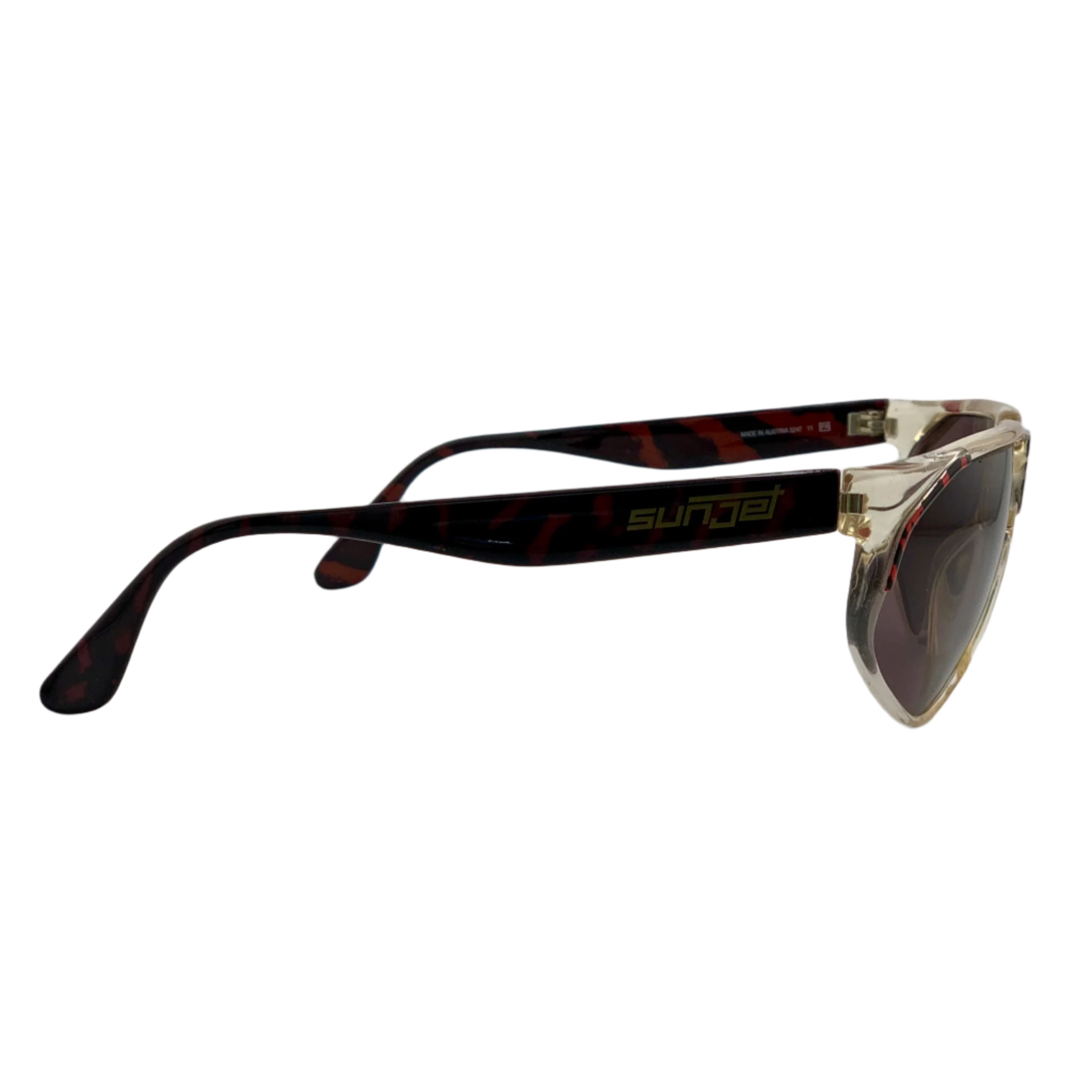 CARRERA CAT EYE 5247 11 sunglasses in black with gold accents