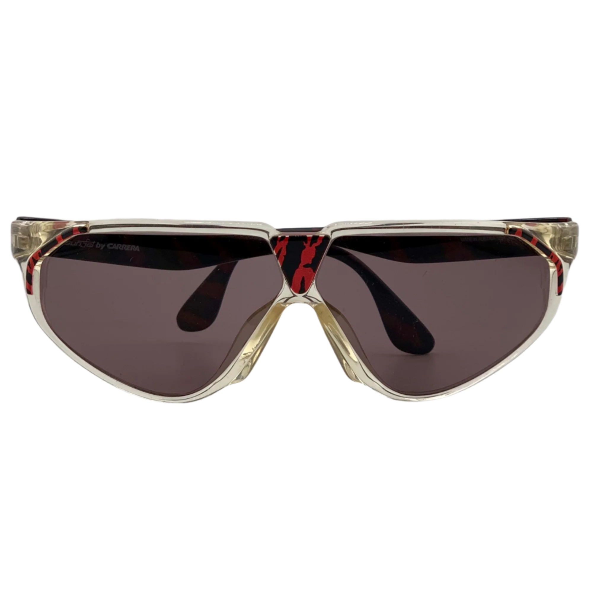 CARRERA CAT EYE 5247 11 sunglasses with black frames and gold details