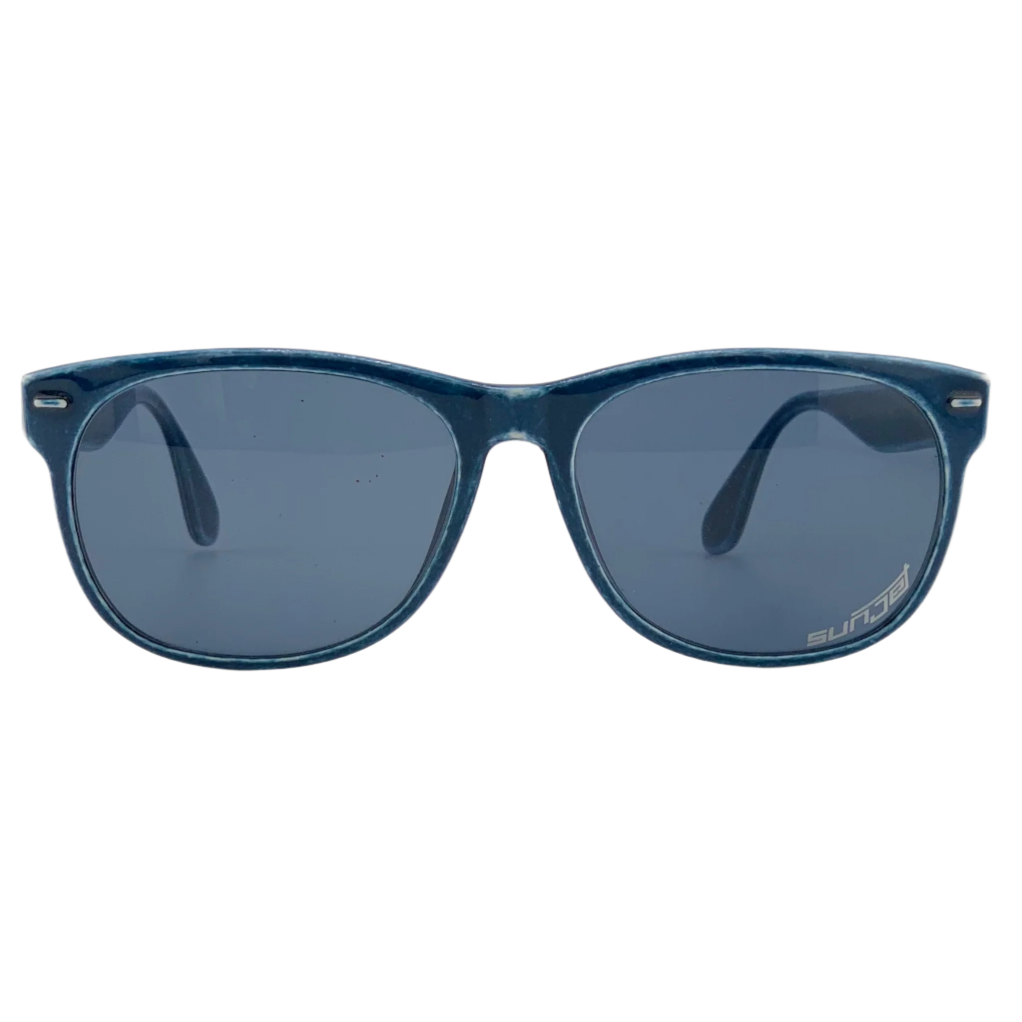 Vintage Carrera Wayfarer 5244 51 sunglasses in blue frame and grey lenses for men and women 