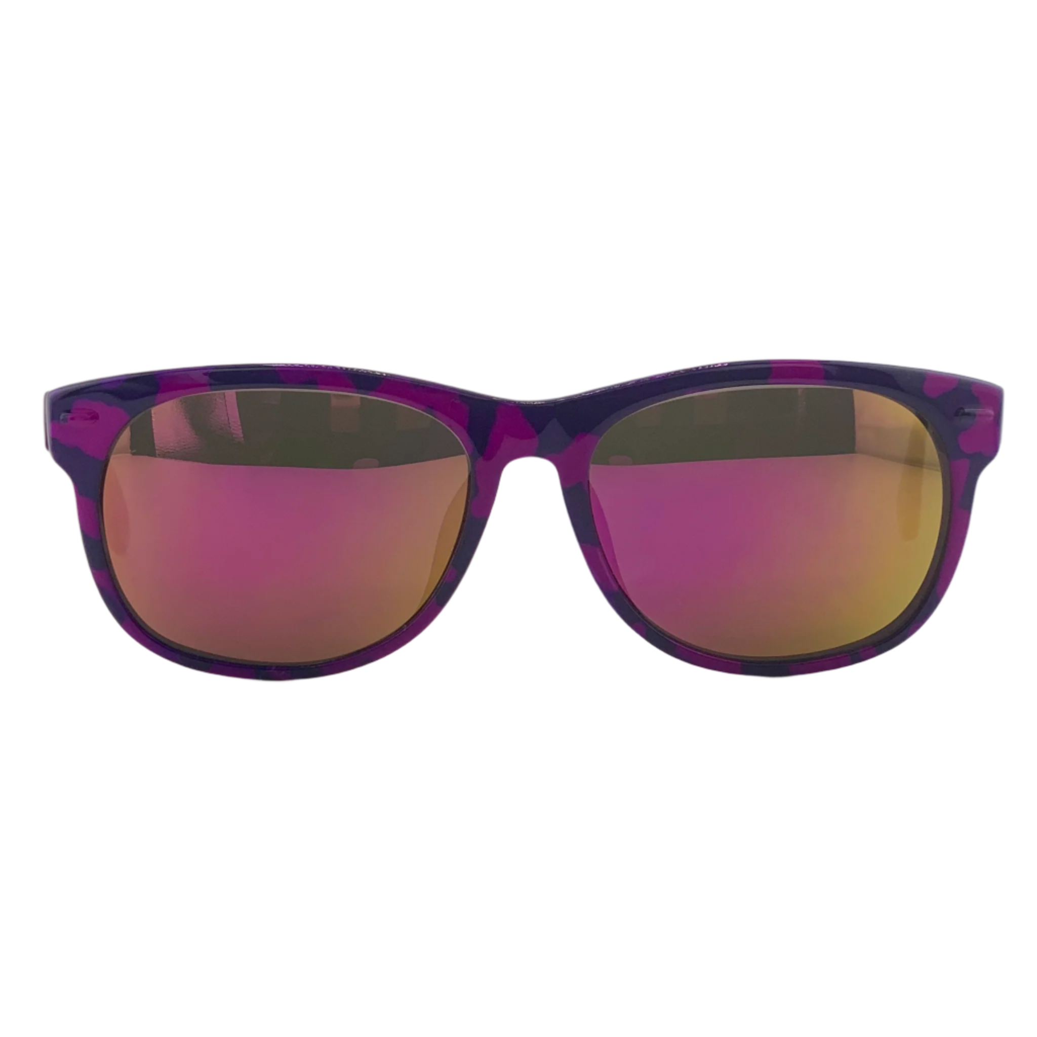 Vintage Carrera Wayfarer sunglasses in purple with mirror lenses 