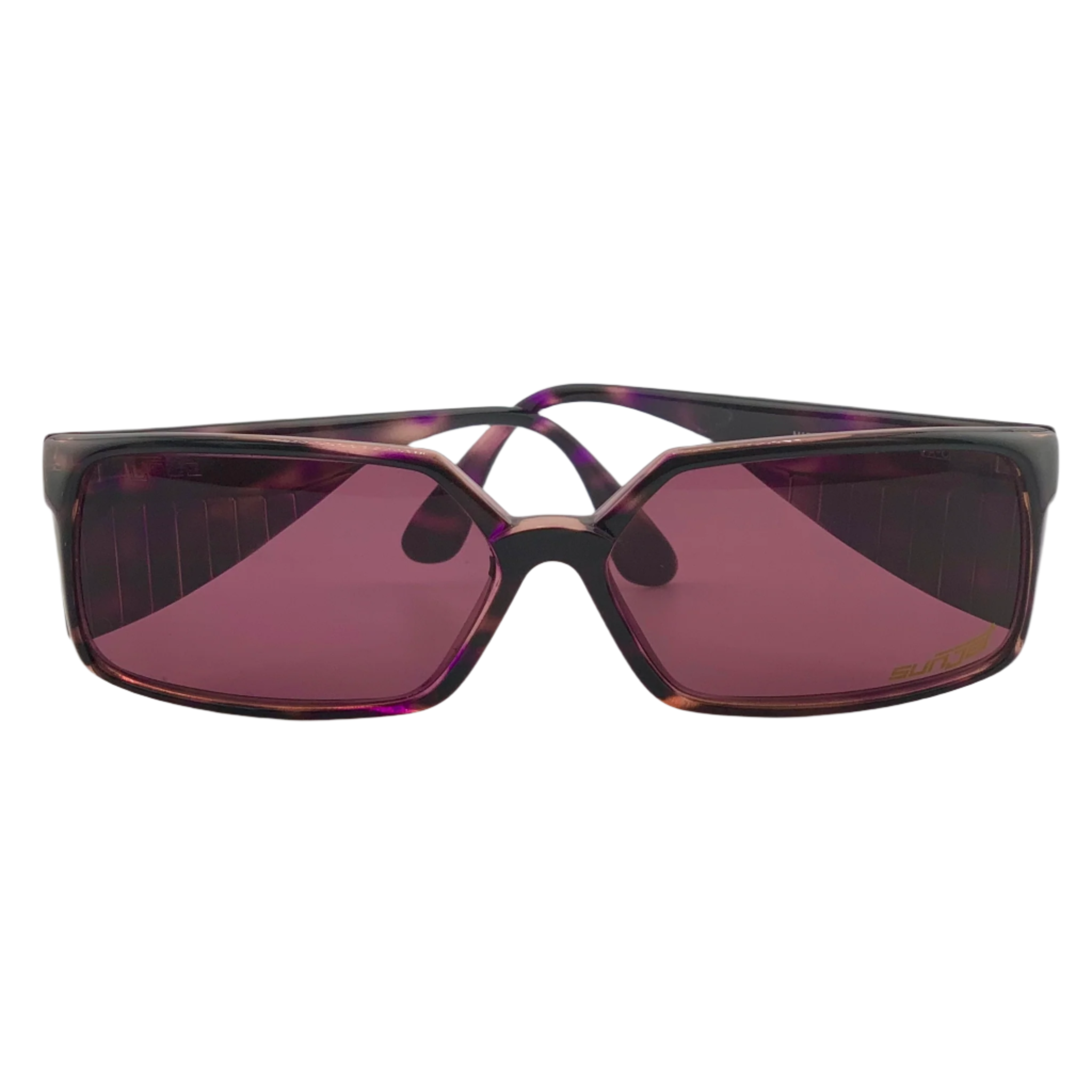  Authentic and stylish vintage Carrera Rectangle sunglasses in purple frame