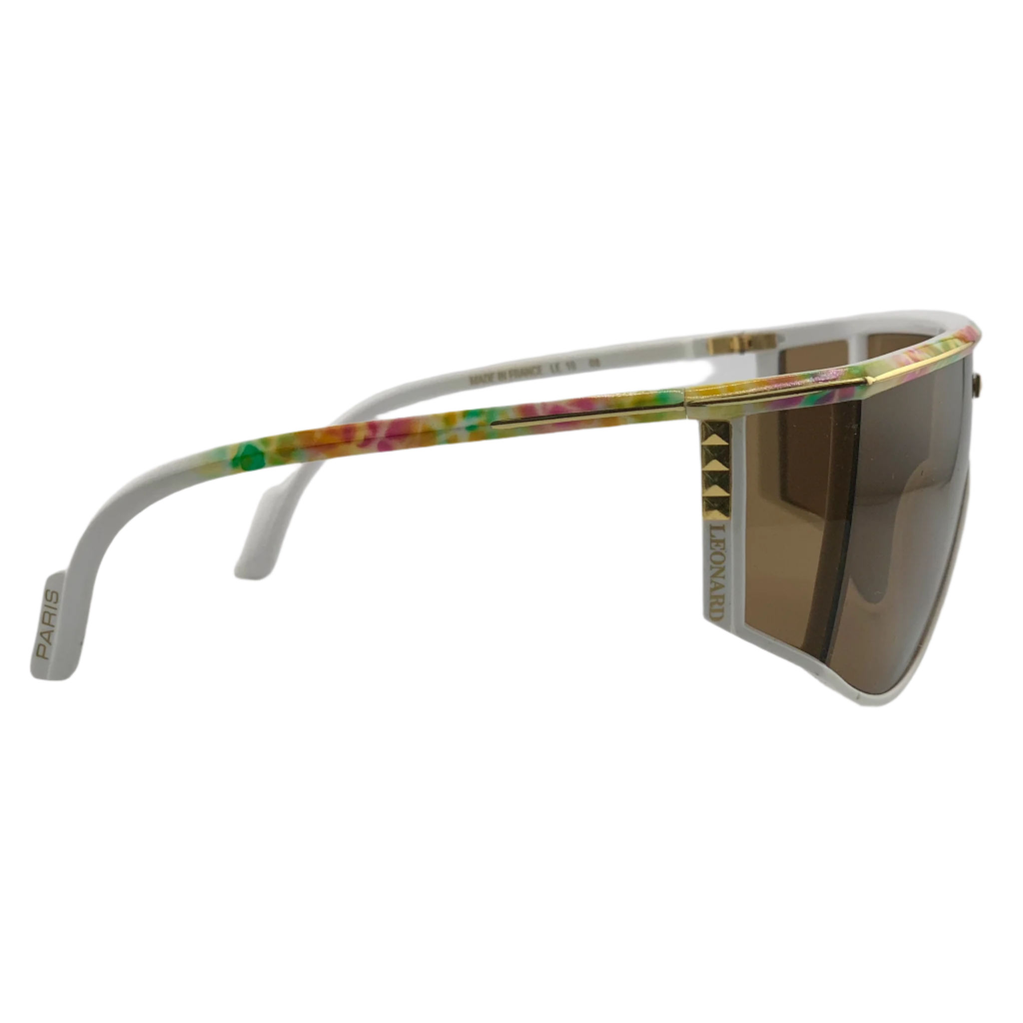 High-quality Leonard Square LE19 08 sunglasses for men and women, made in France