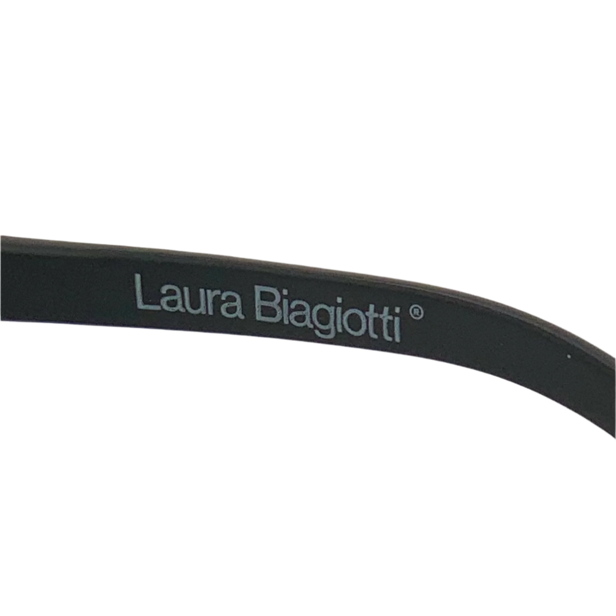 LAURA BIAGIOTTI SQUARE OXSOL shoes in black leather with logo detail