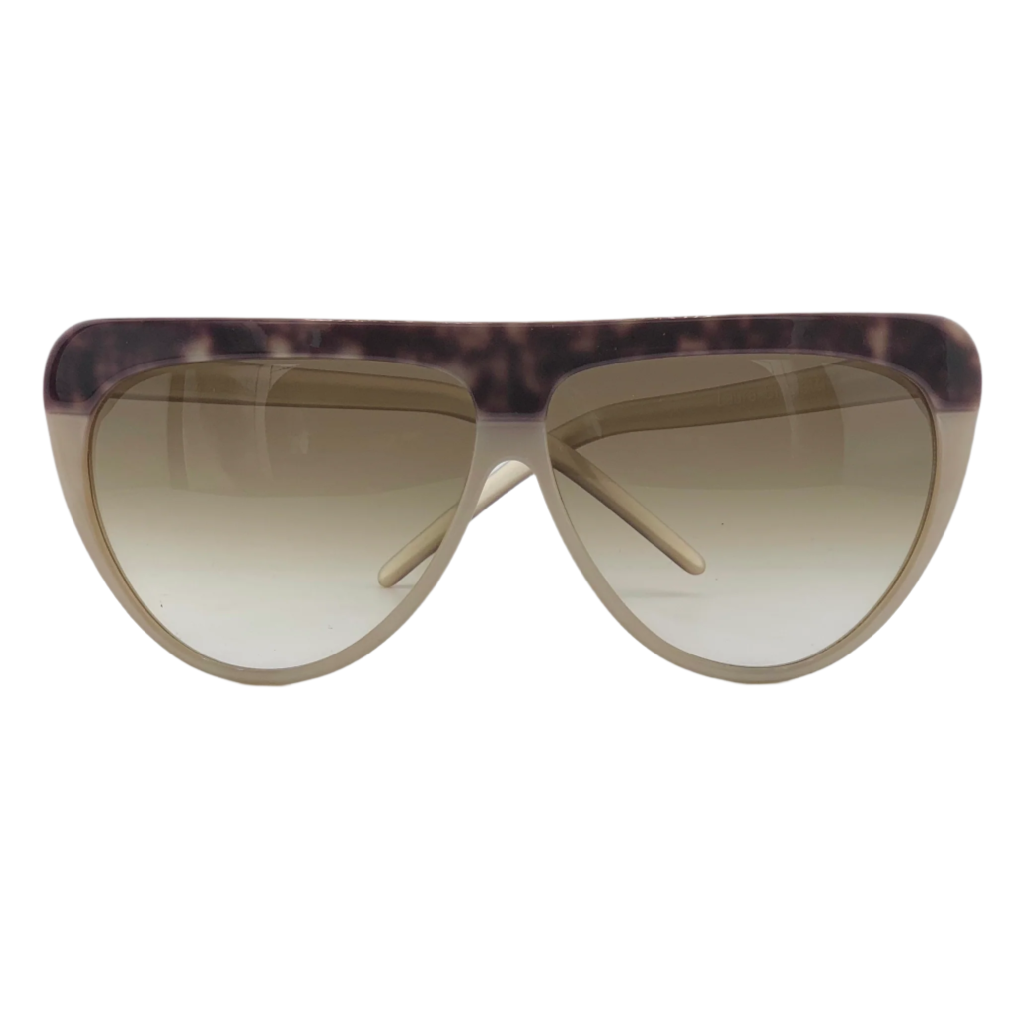 Italian-made brown lens Laura Biagiotti Round sunglasses in superb condition