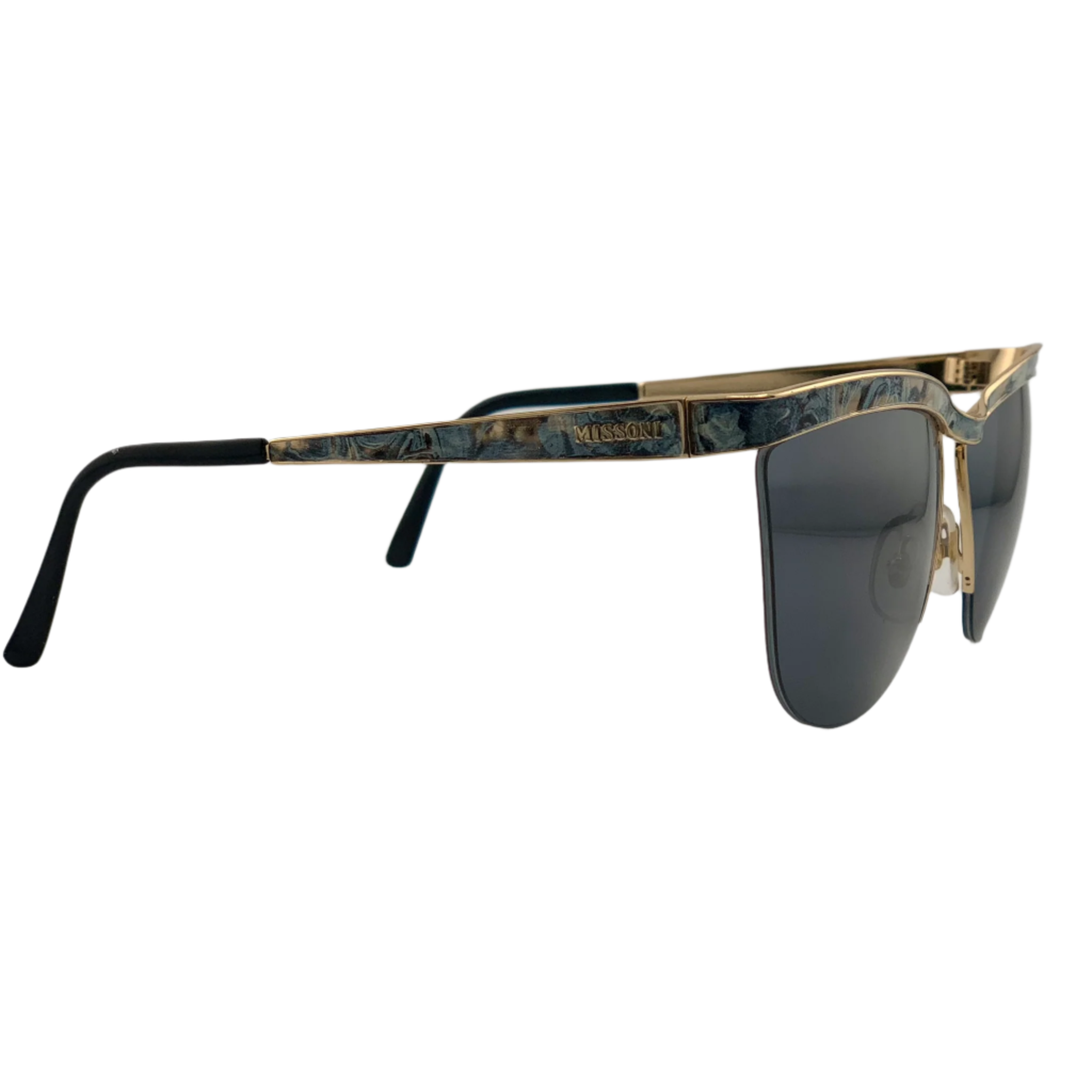  Authentic original Missoni Cat Eye sunglasses with unique marble effect 