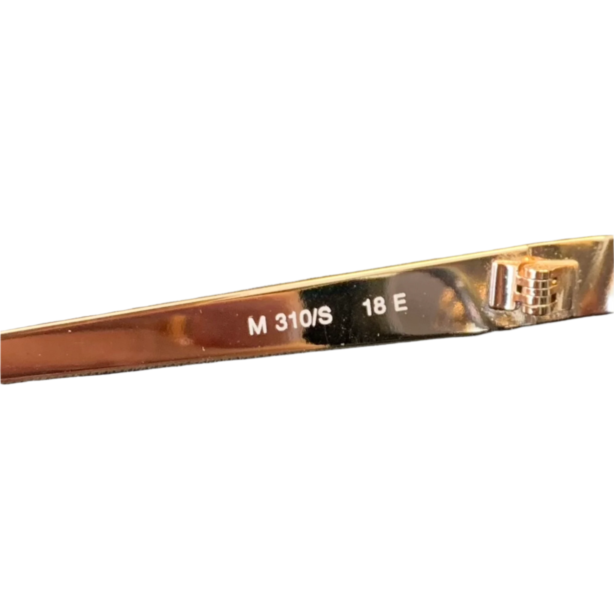  Made in Italy with 100% UV protection in gold/blue marble frame 