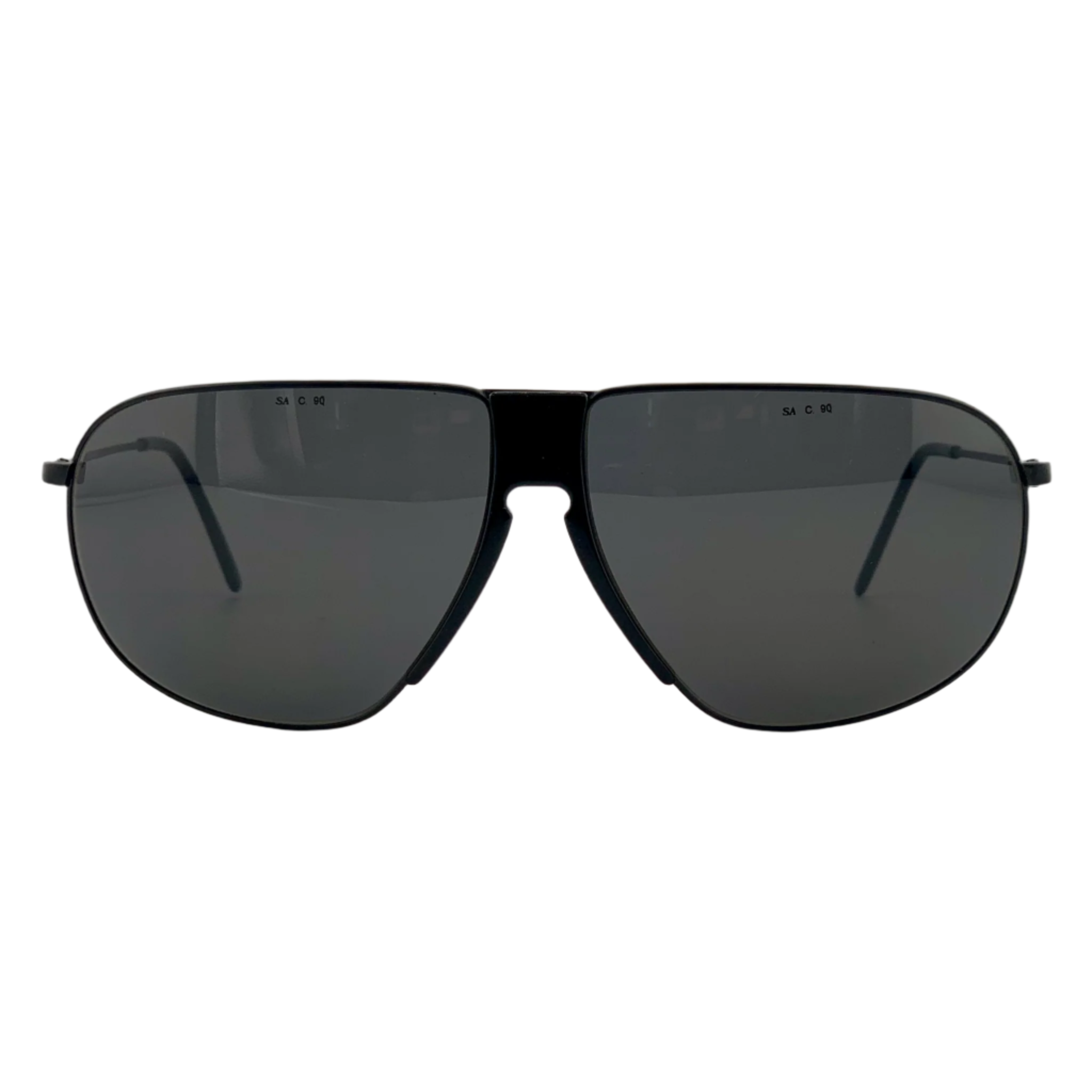 Missoni aviator sunglasses with gold metal frames and brown gradient lenses