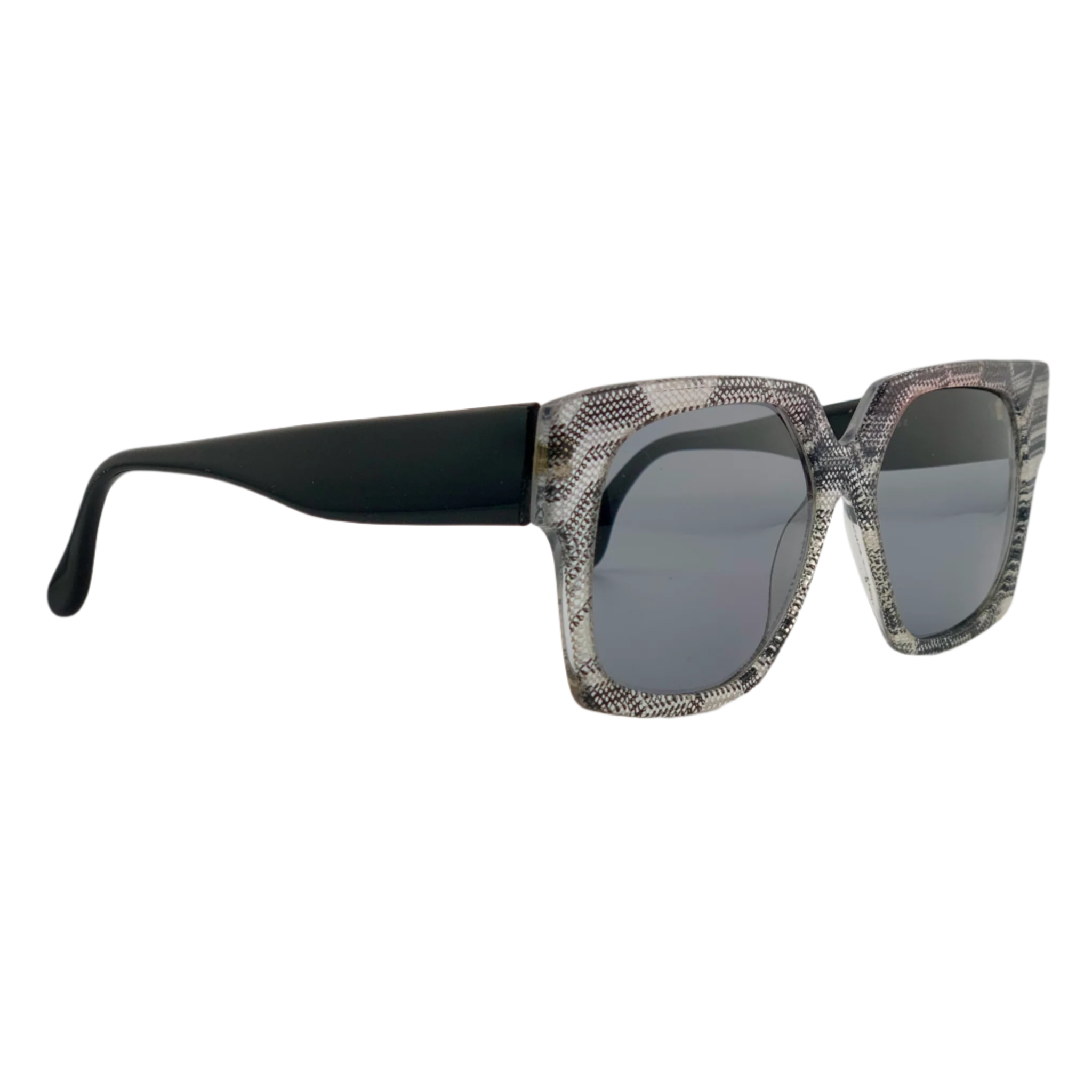Colorful geometric patterned MISSONI SQUARE M194/S sunglasses with square frames