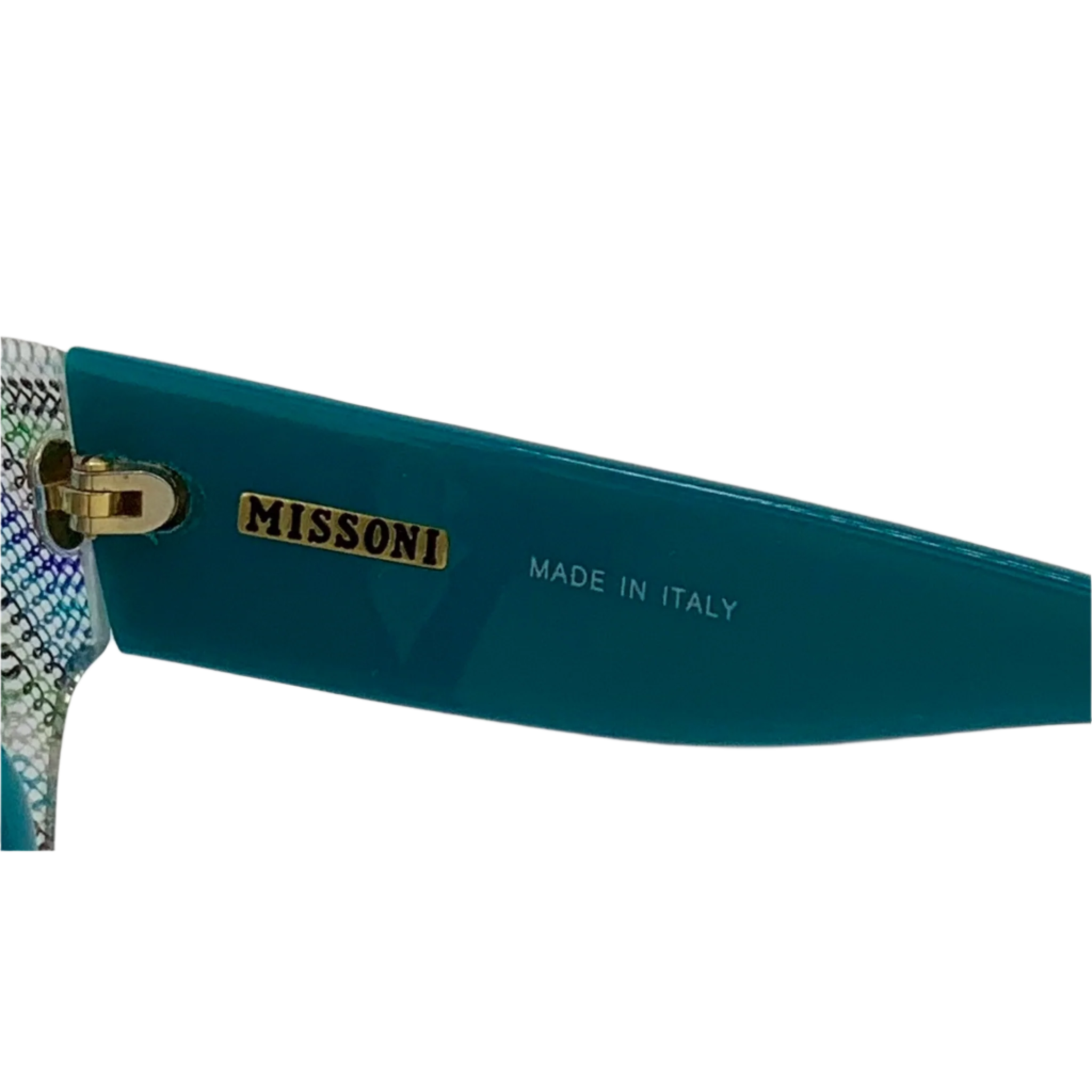 Authentic vintage Missoni Square M194S sunglasses in superb condition, never worn or sold, with original 100% UV protection and made in Italy