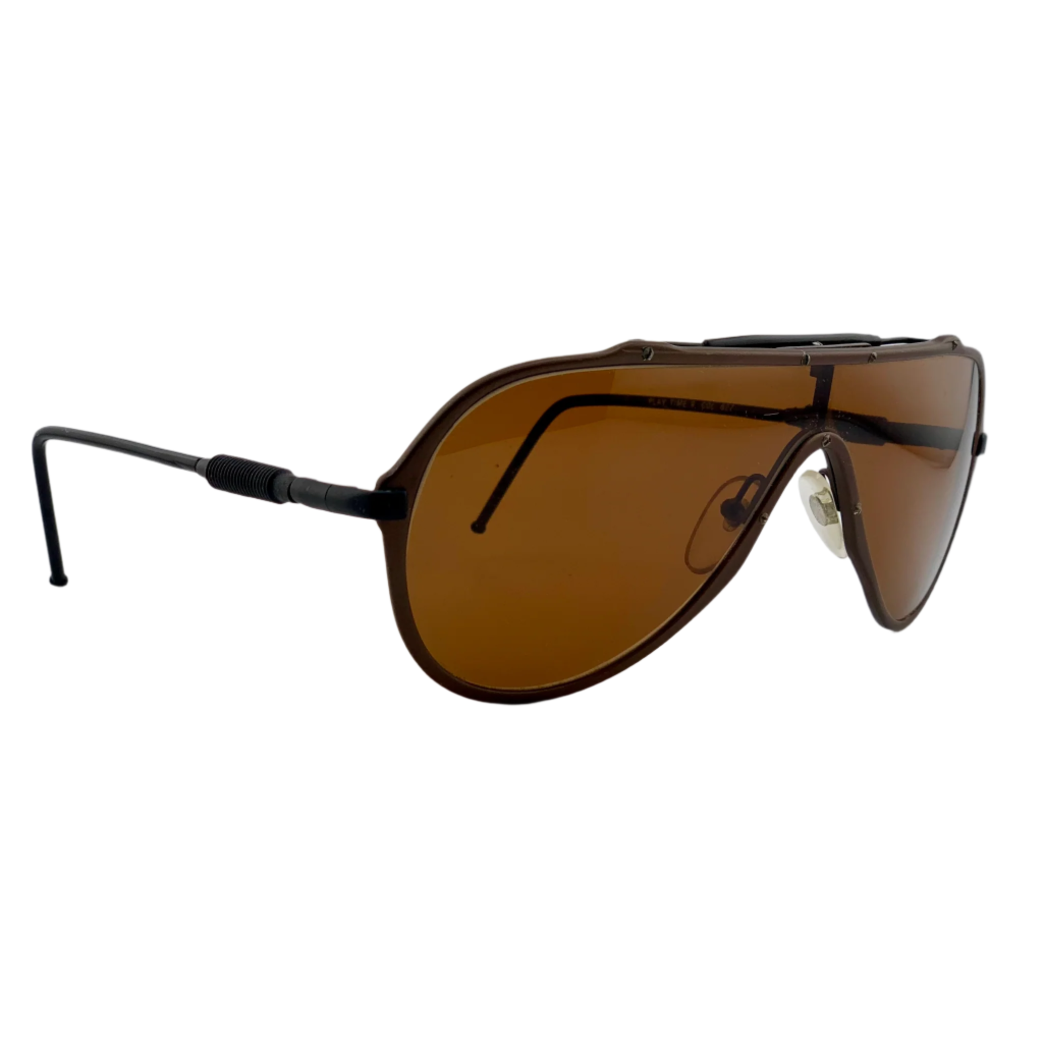 Authentic Metal Vista Visor sunglasses made in France, never worn or sold