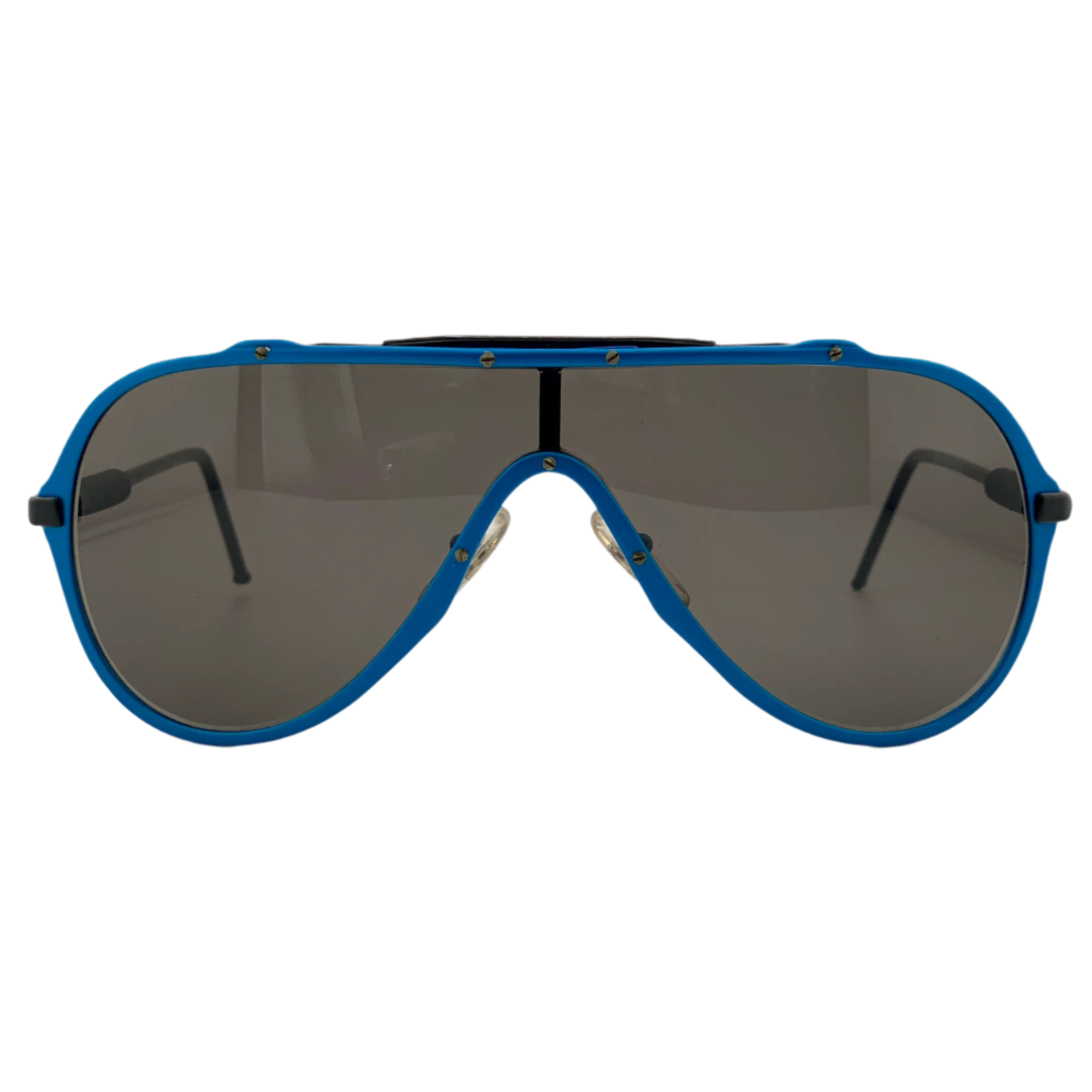 Vintage Metal Vista Visor sunglasses in Blue for Men and Women