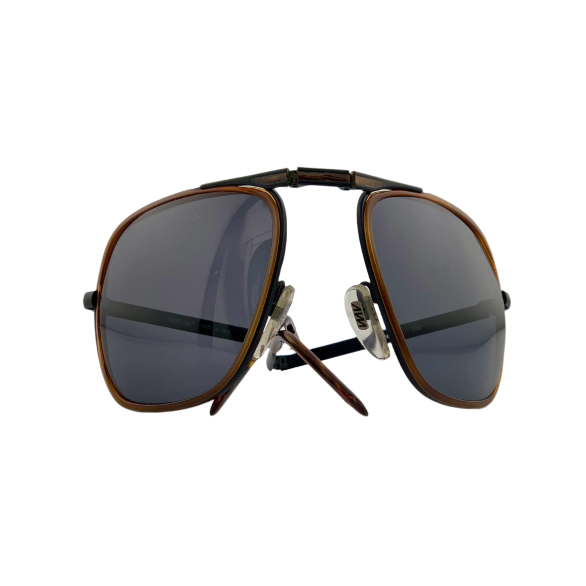Unworn Vintage Metal Vista Aviator sunglasses in Grey lens