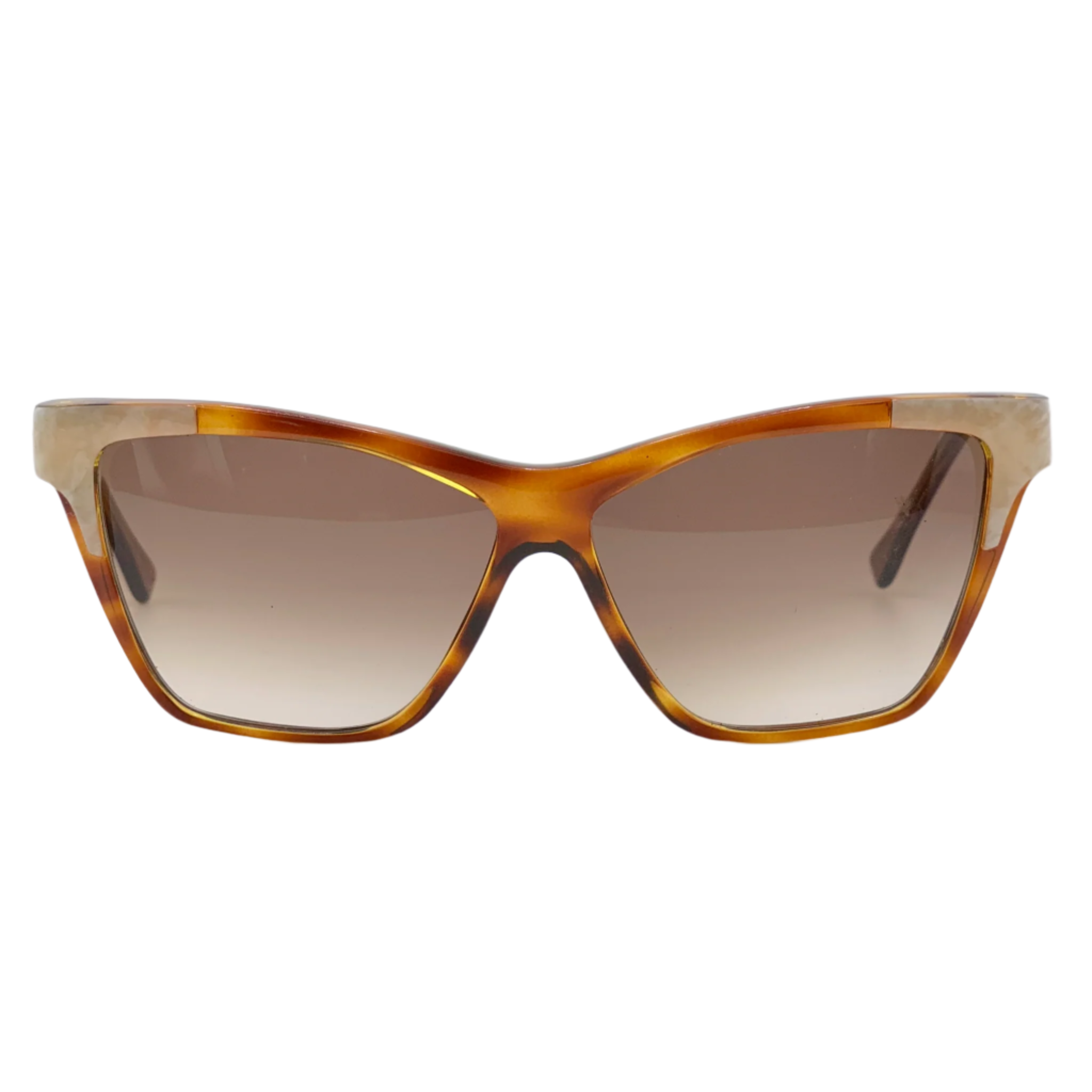 Vintage Missoni Square M51U sunglasses for men and women in brown/gold frame with brown lenses 