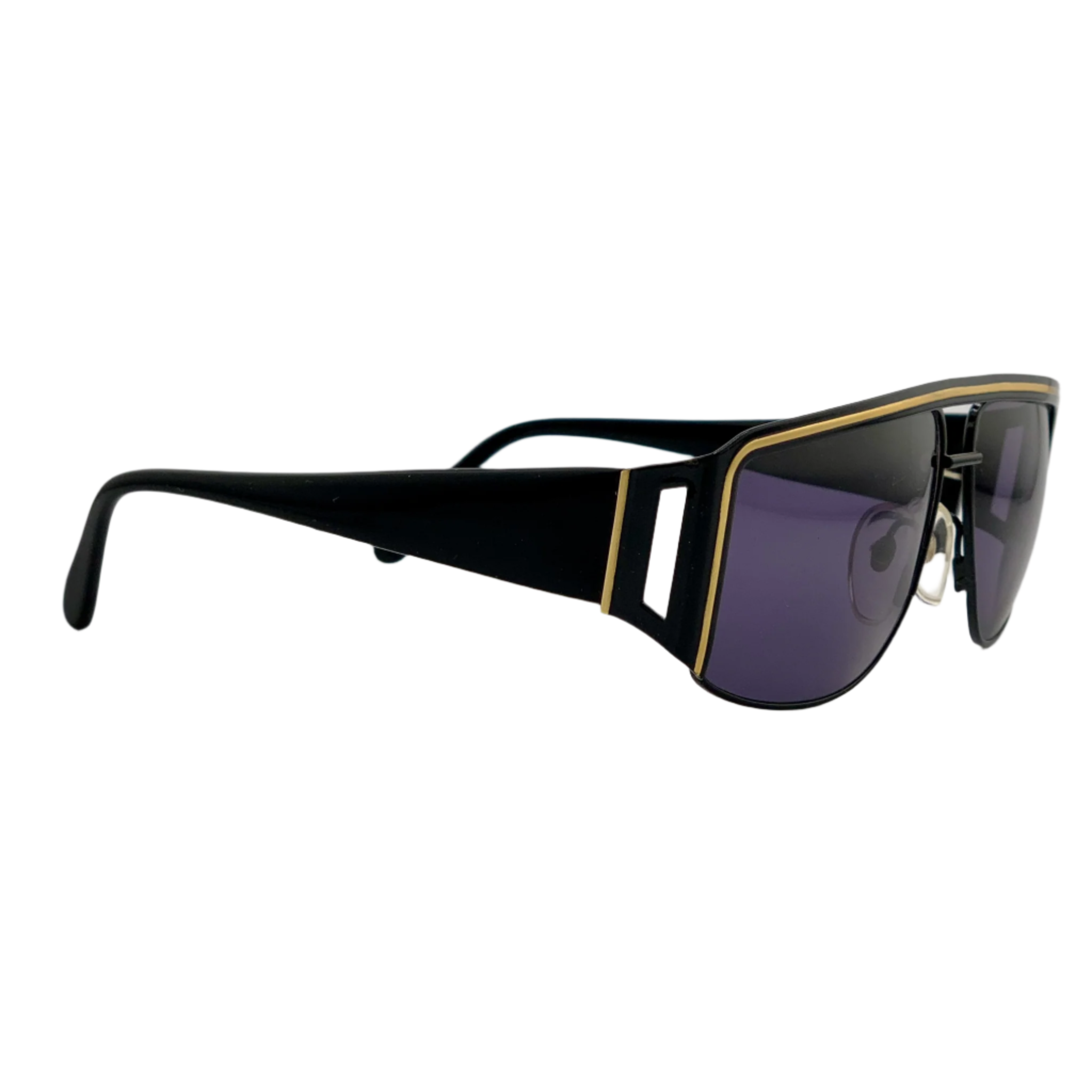 Brand new, never worn Italian Graffiti Flat Brow sunglasses in superb condition with authentic craftsmanship