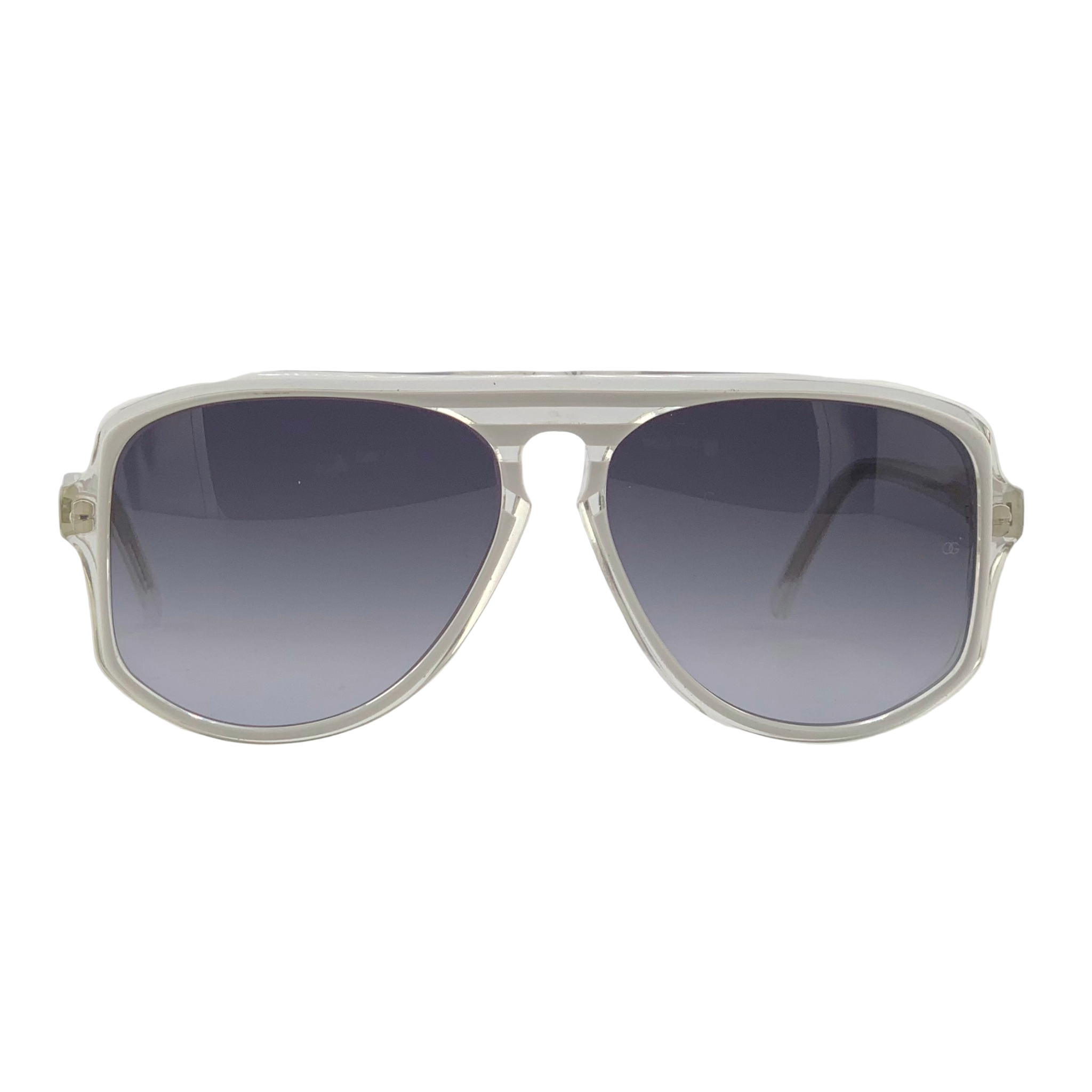 VINTAGE OLIVER GOLDSMITH ROUND SUNGLASSES FROM THE 1980'S