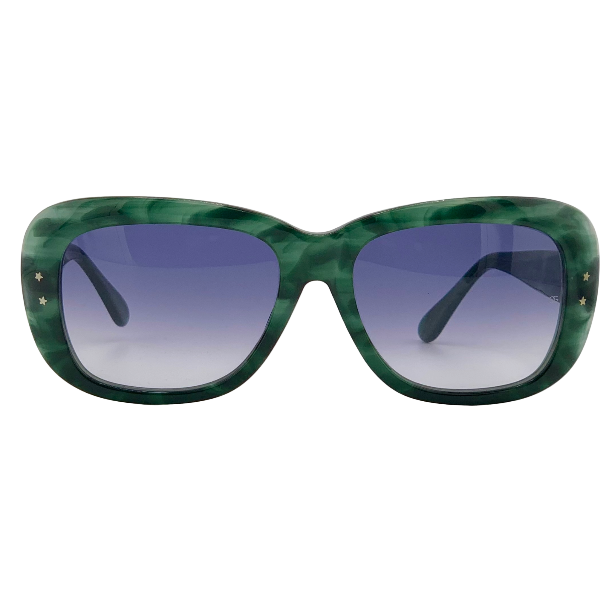 VINTAGE OLIVER GOLDSMITH OVAL SUNGLASSES FROM THE 1980'S