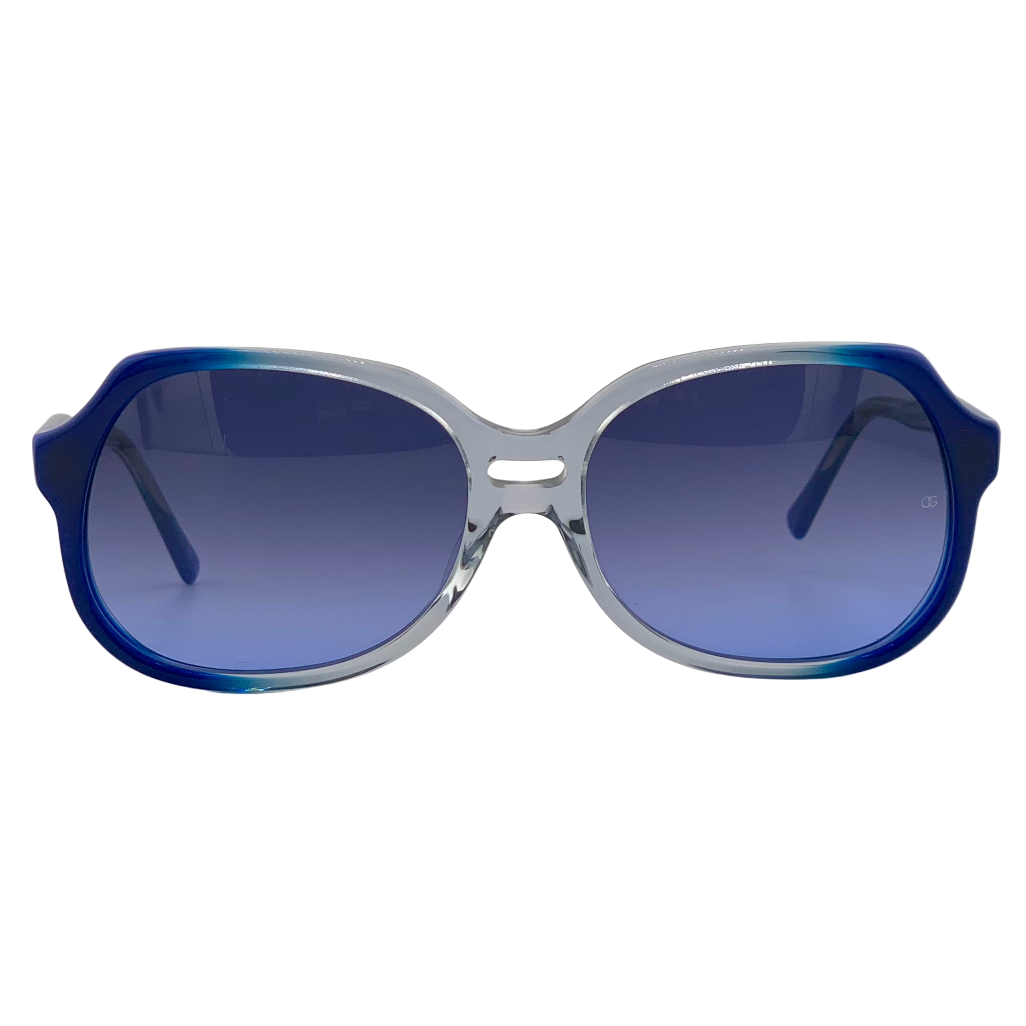 VINTAGE OLIVER GOLDSMITH OVAL SUNGLASSES FROM THE 1980'S