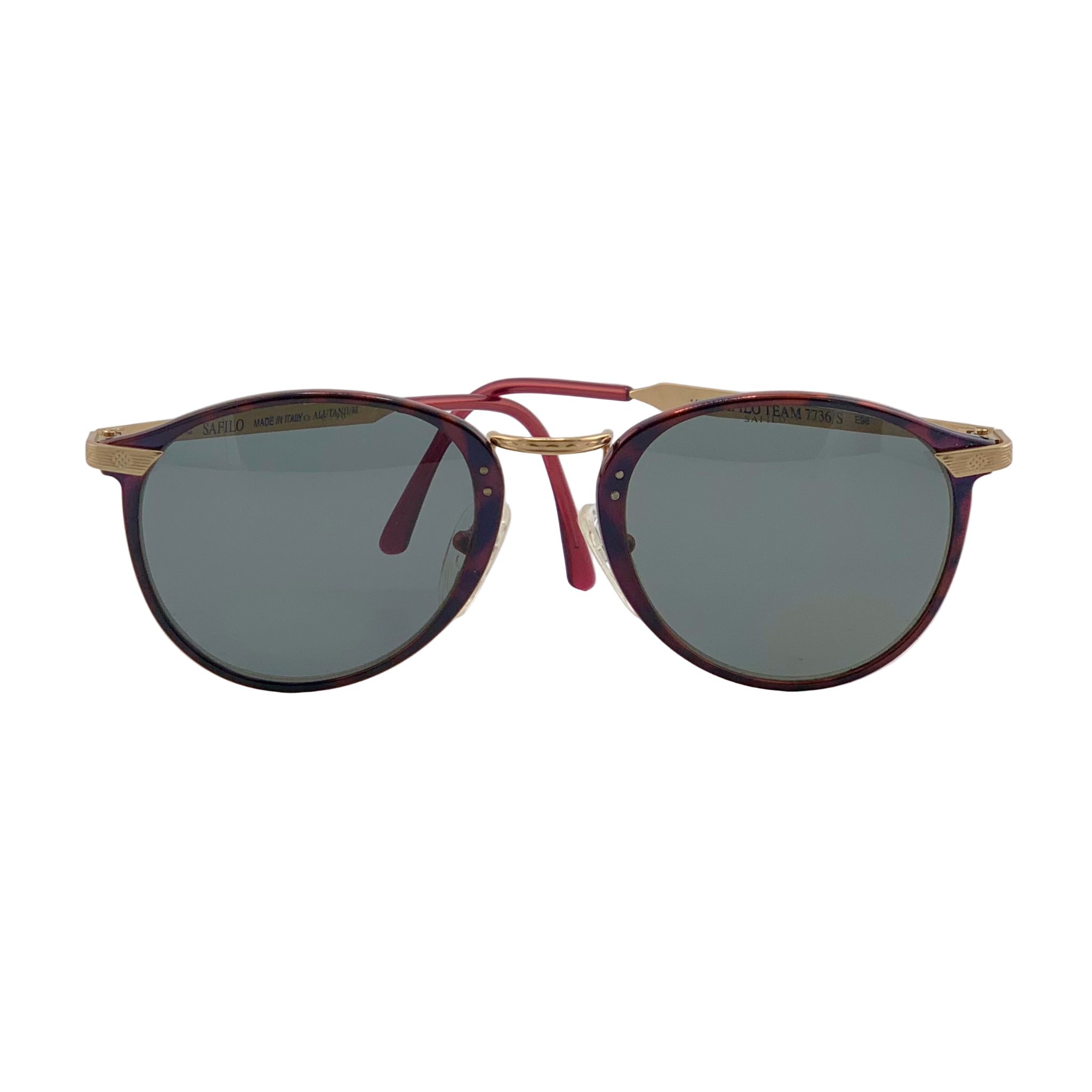 VINTAGE SAFILO ROUND SUNGLASSES FROM THE 1980'S