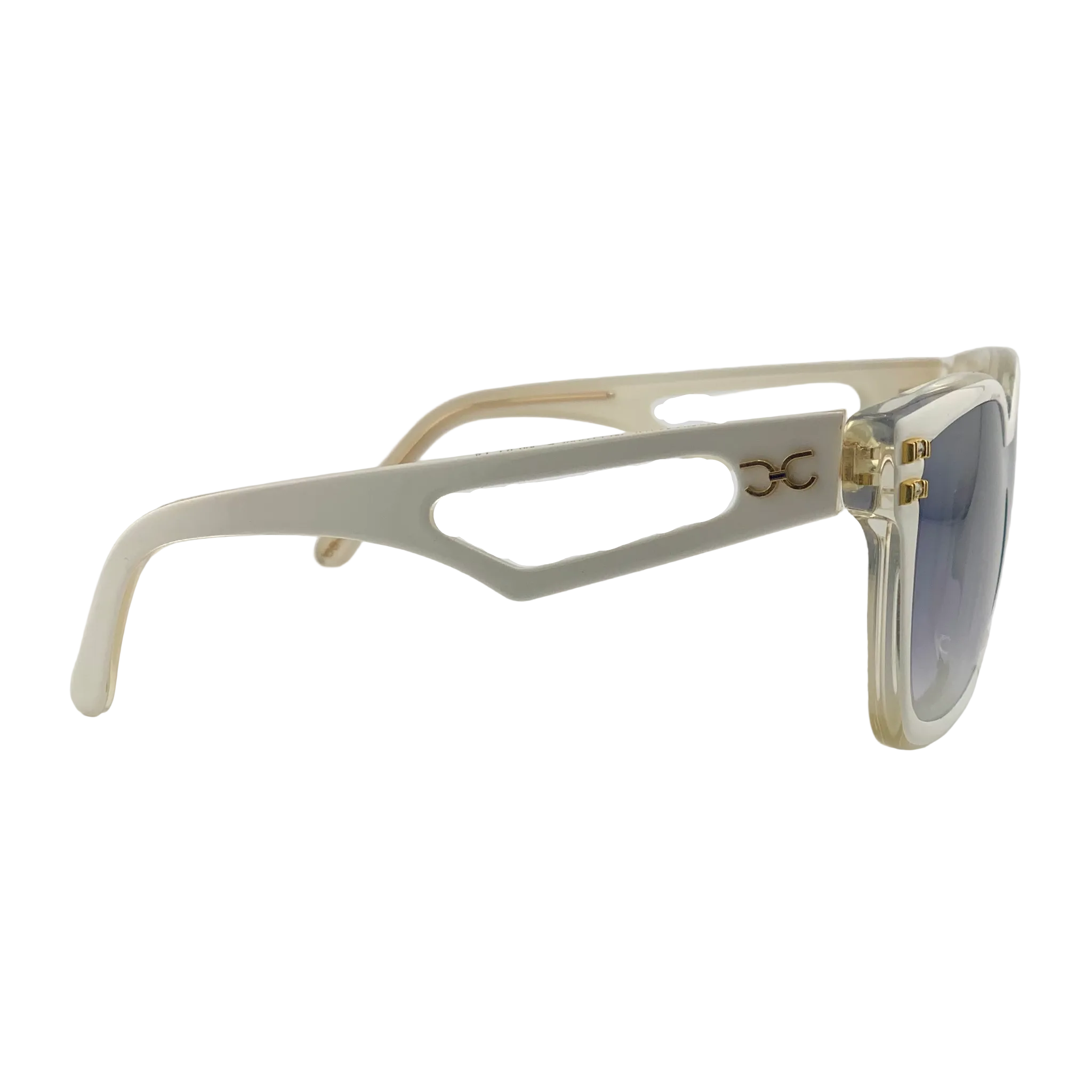 VINTAGE CLAUDIA CARLOTTI SQUARE SUNGLASSES FROM THE 1980'S