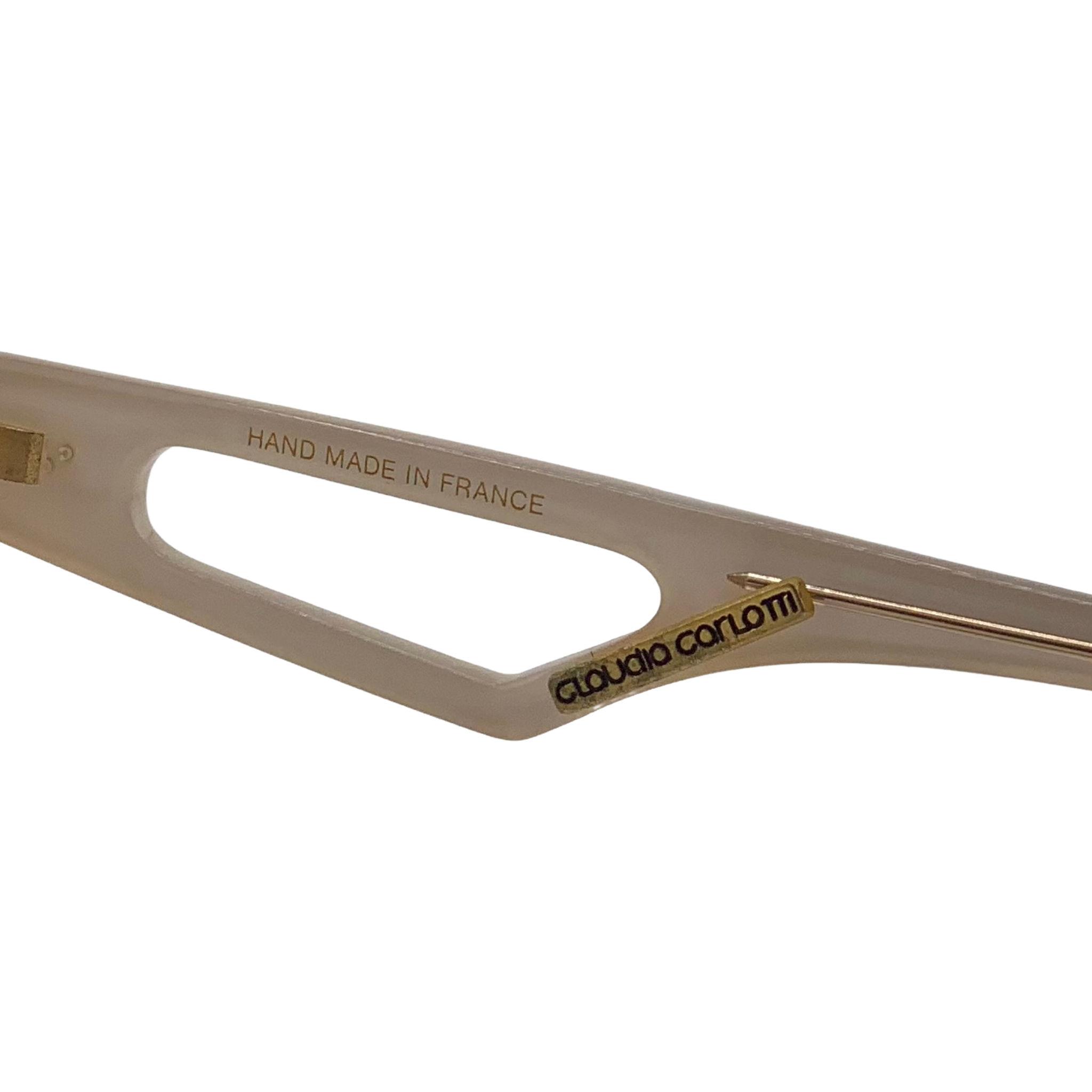 VINTAGE CLAUDIA CARLOTTI OVAL SUNGLASSES FROM THE 1980'S