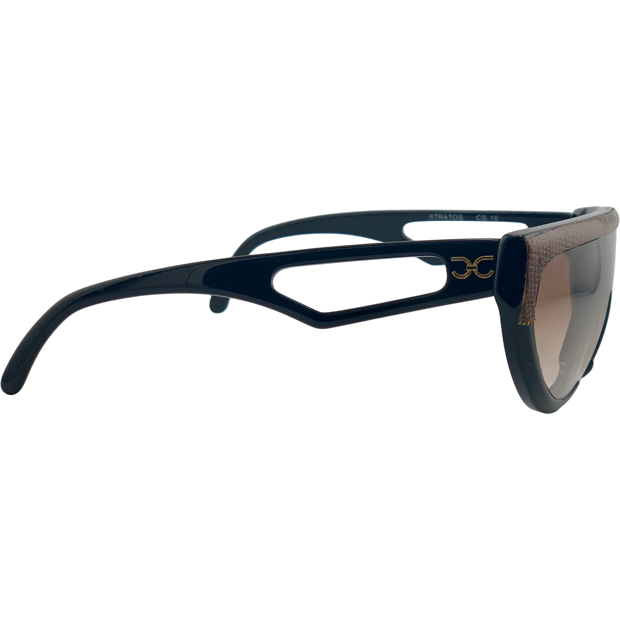 VINTAGE CLAUDIA CARLOTTI OVAL SUNGLASSES FROM THE 1980'S