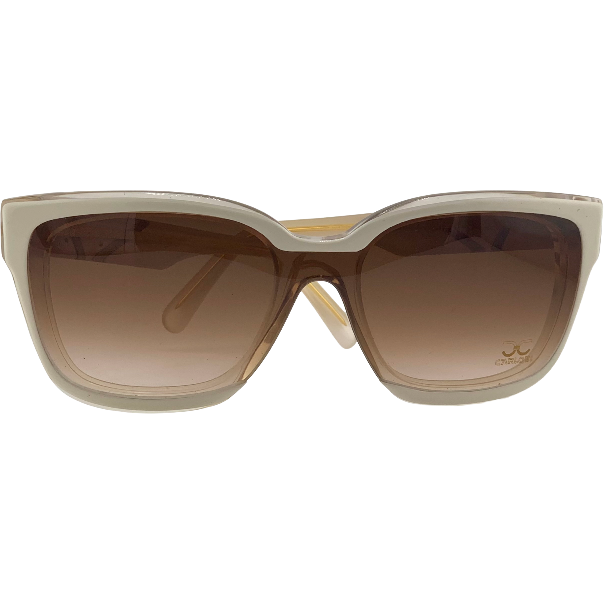 VINTAGE CLAUDIA CARLOTTI SQUARE SUNGLASSES FROM THE 1980'S