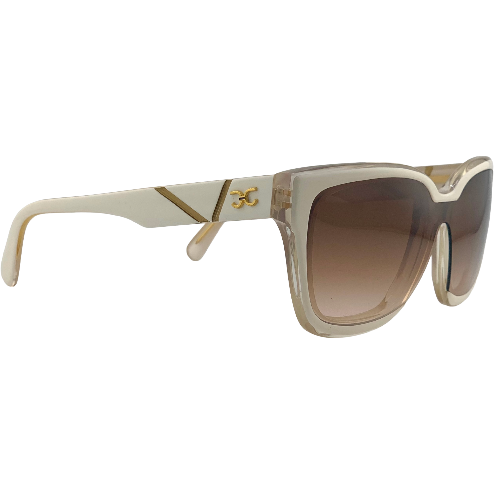 VINTAGE CLAUDIA CARLOTTI SQUARE SUNGLASSES FROM THE 1980'S