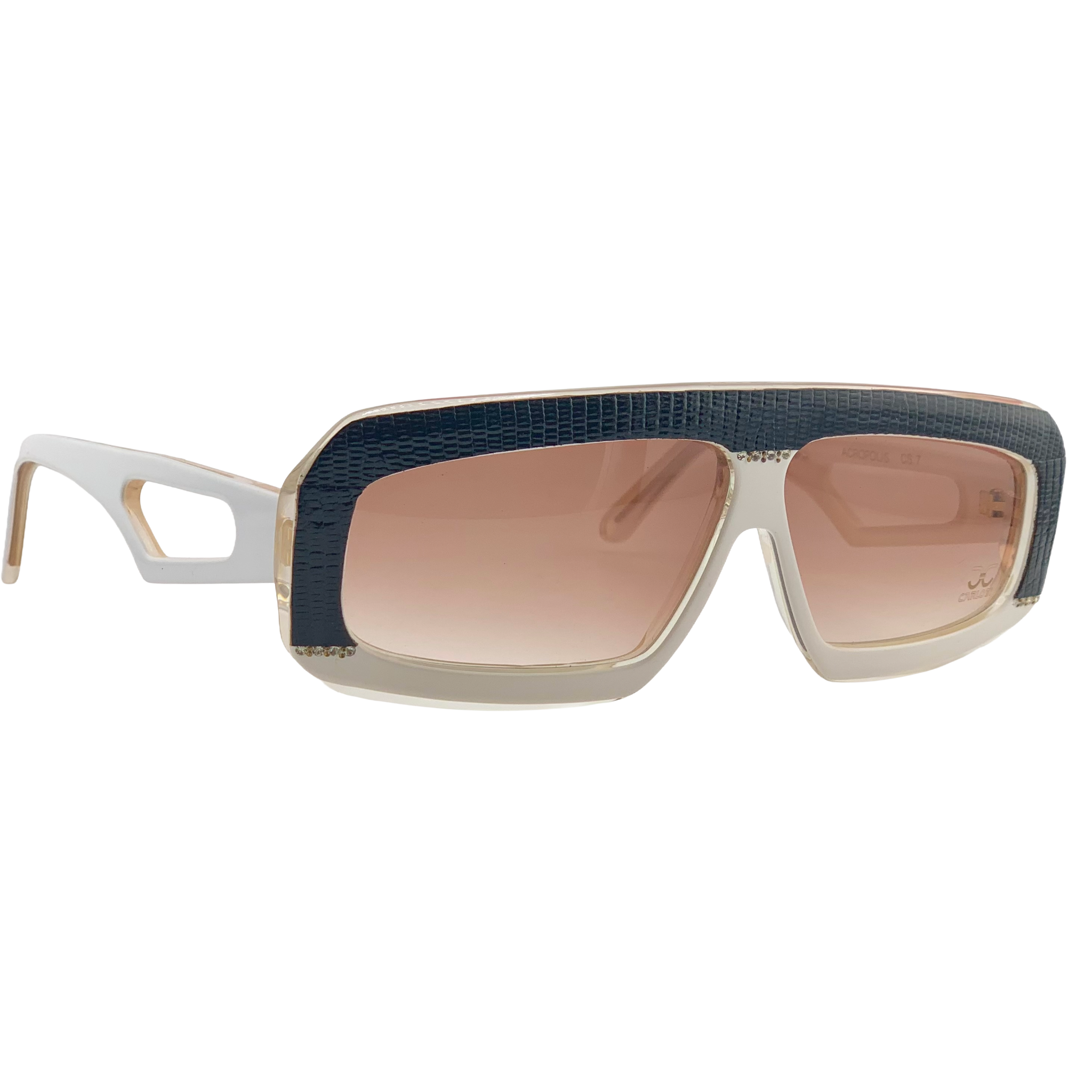 VINTAGE CLAUDIA CARLOTTI RECTANGLE SUNGLASSES FROM THE 1980'S