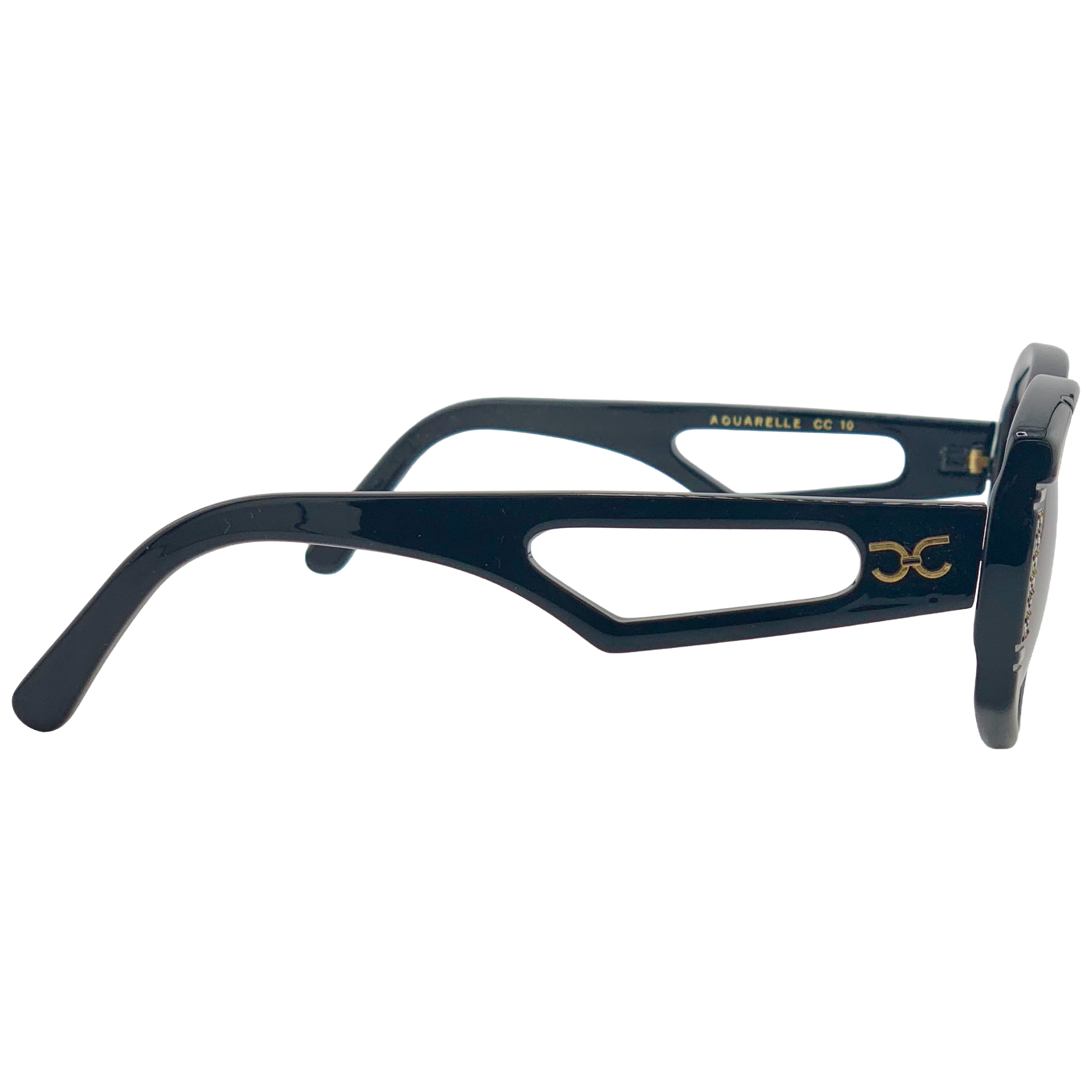 VINTAGE CLAUDIA CARLOTTI RECTANGLE SUNGLASSES FROM THE 1980'S