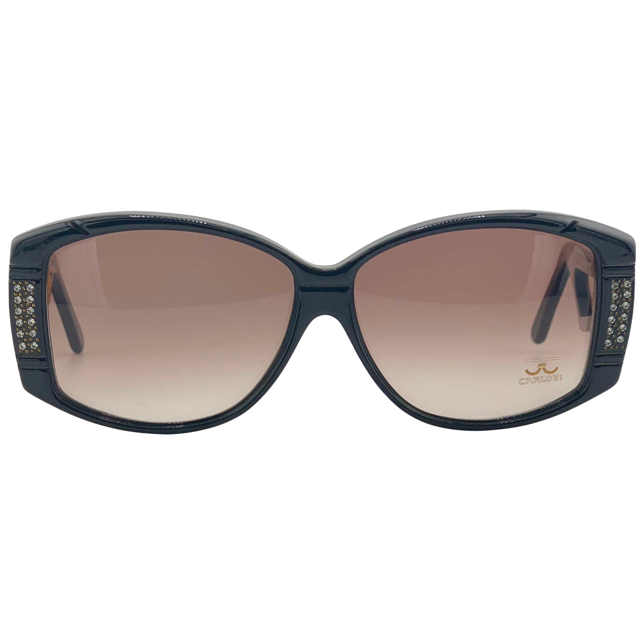 VINTAGE CLAUDIA CARLOTTI RECTANGLE SUNGLASSES FROM THE 1980'S