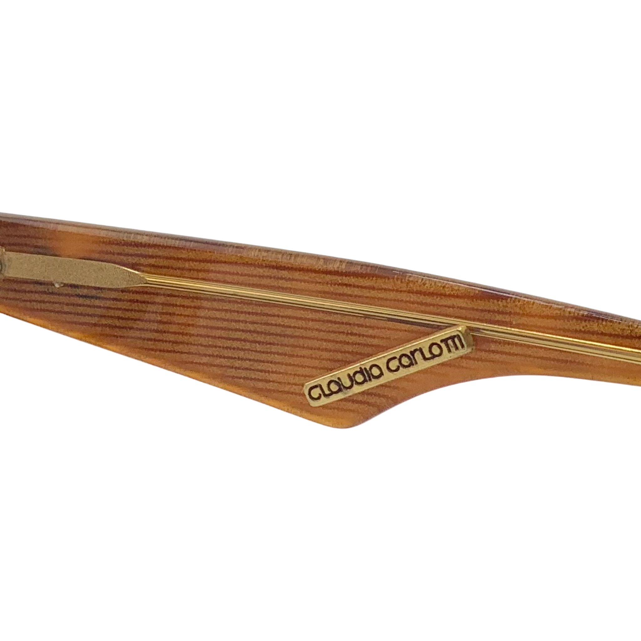 VINTAGE CLAUDIA CARLOTTI RECTANGLE SUNGLASSES FROM THE 1980'S