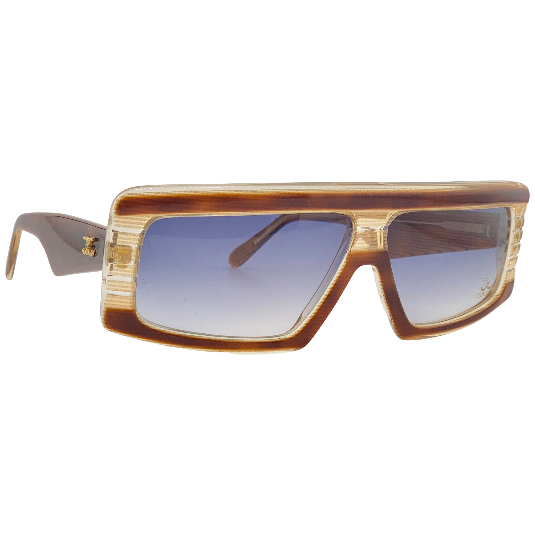 VINTAGE CLAUDIA CARLOTTI RECTANGLE SUNGLASSES FROM THE 1980'S