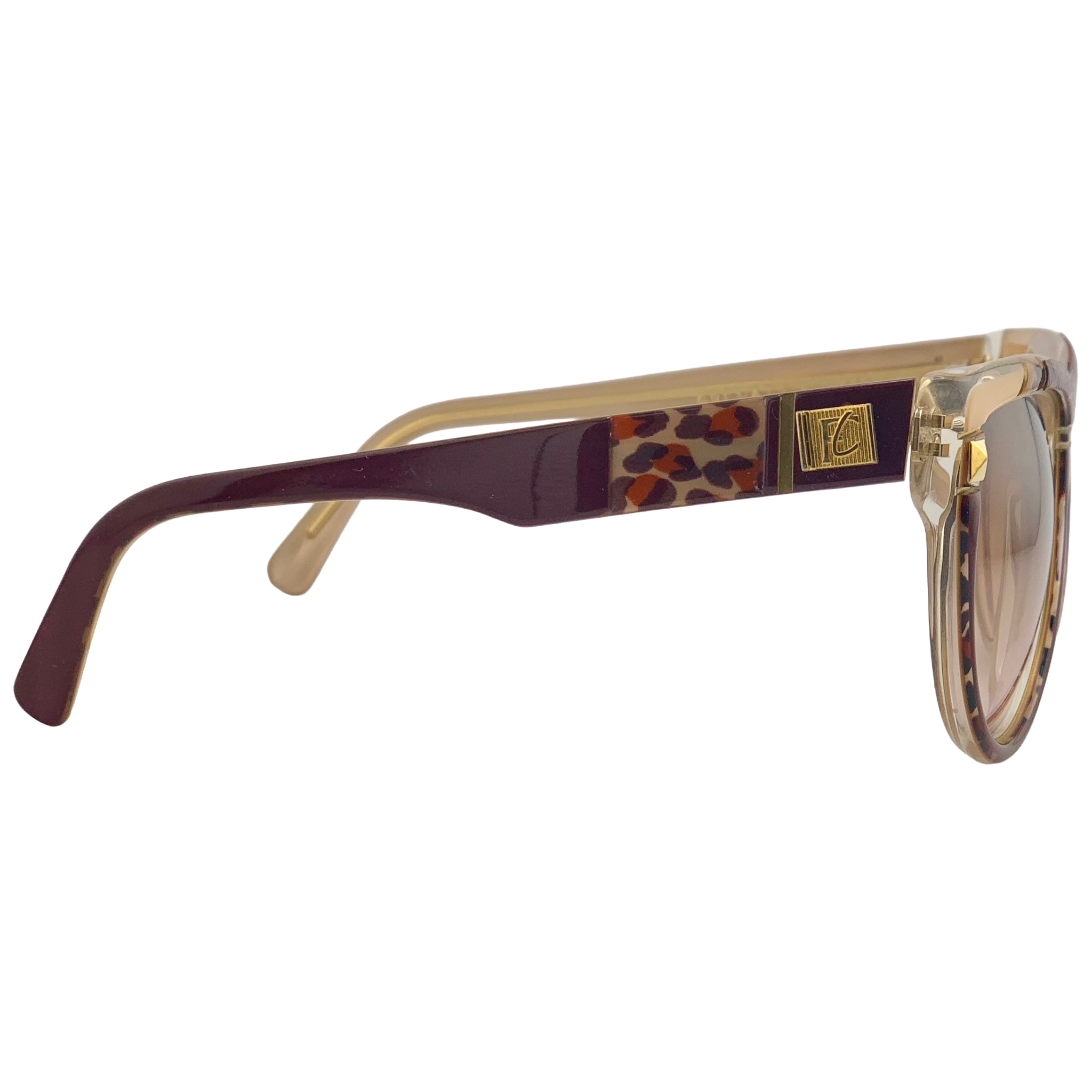 VINTAGE FRANCE LOOK ROUND SUNGLASSES FROM THE 1980'S