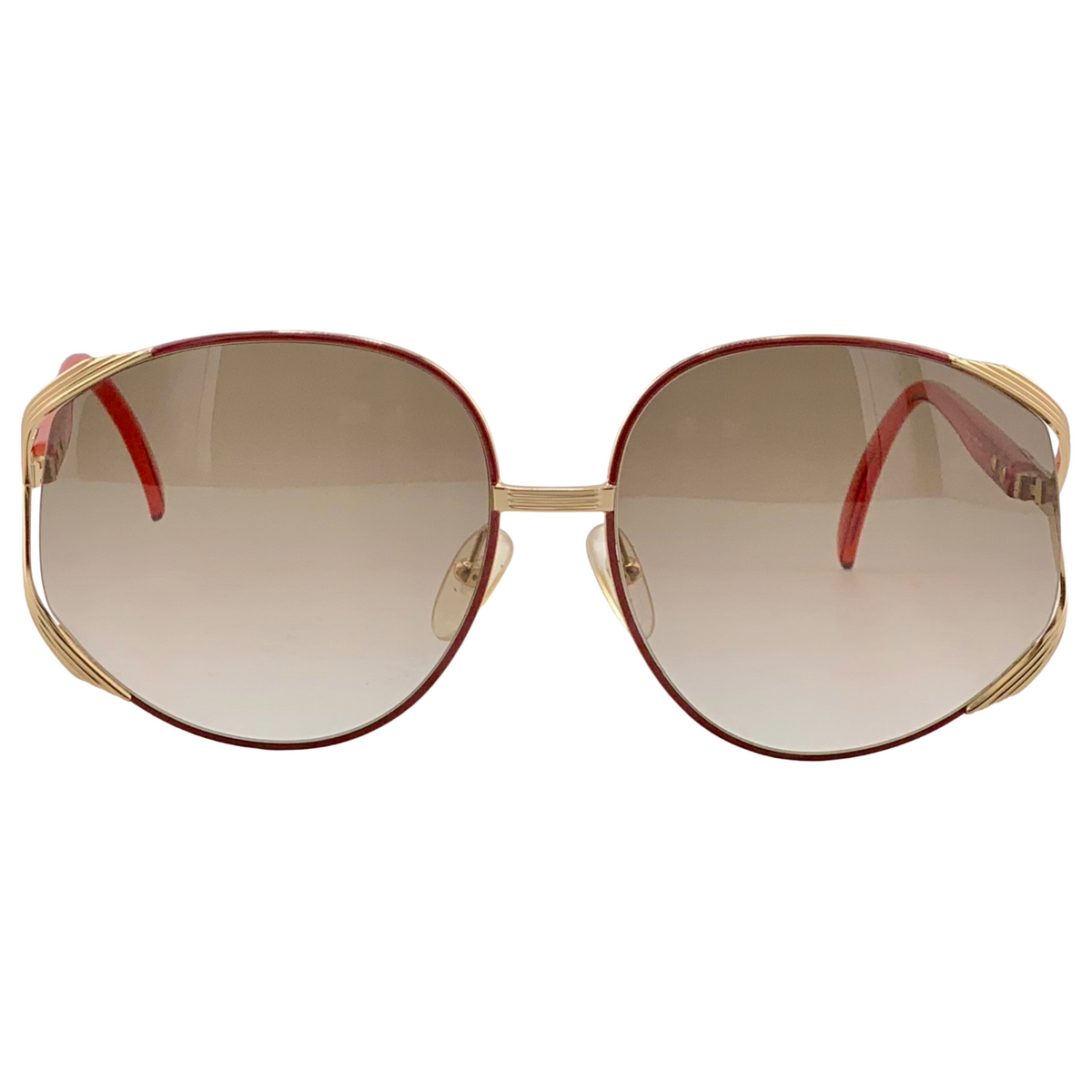 VINTAGE CHRISTIAN DIOR ROUND SUNGLASSES FROM THE 1980'S